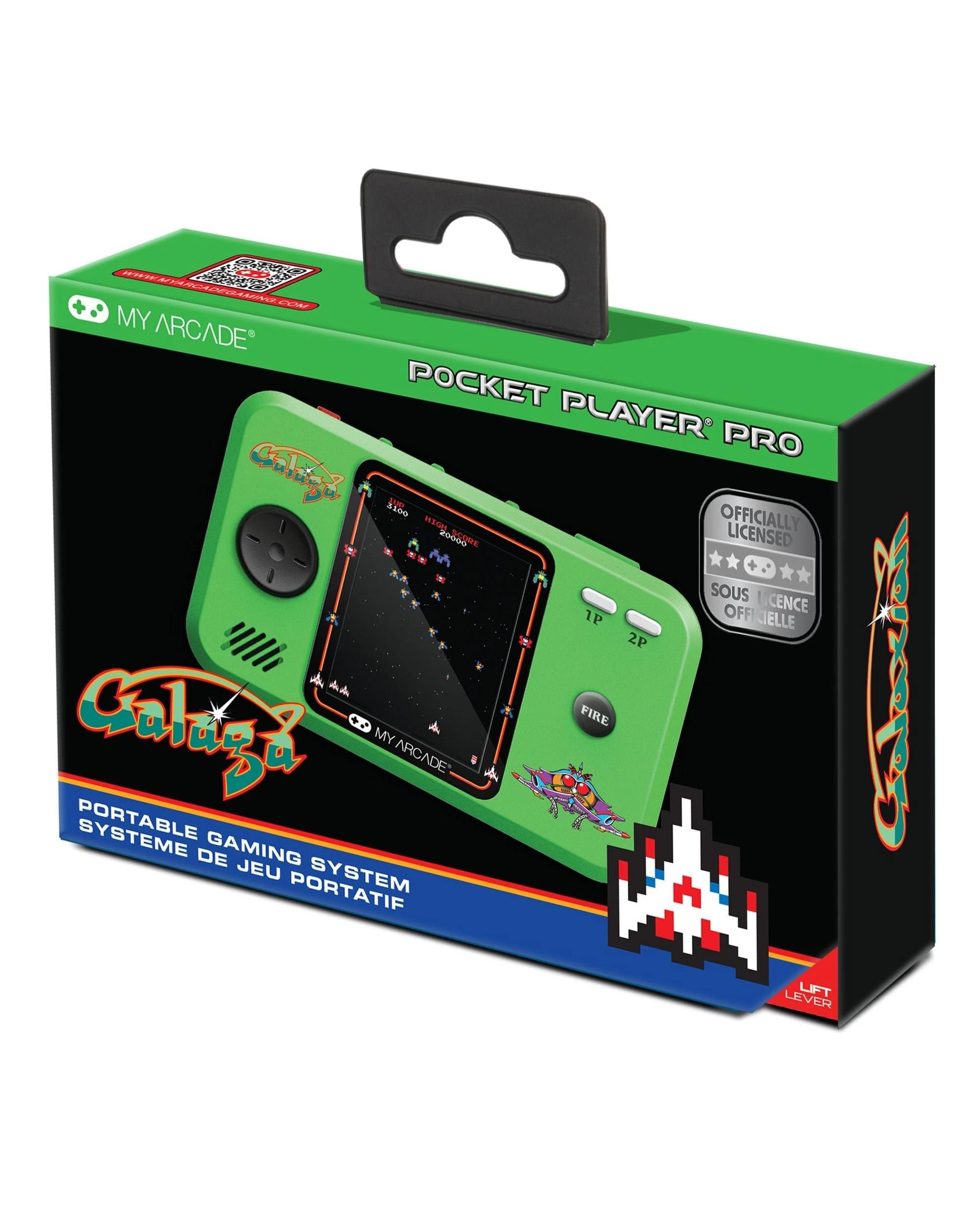 2 My Arcade Galaga Pocket Player Pro, 2 of 9