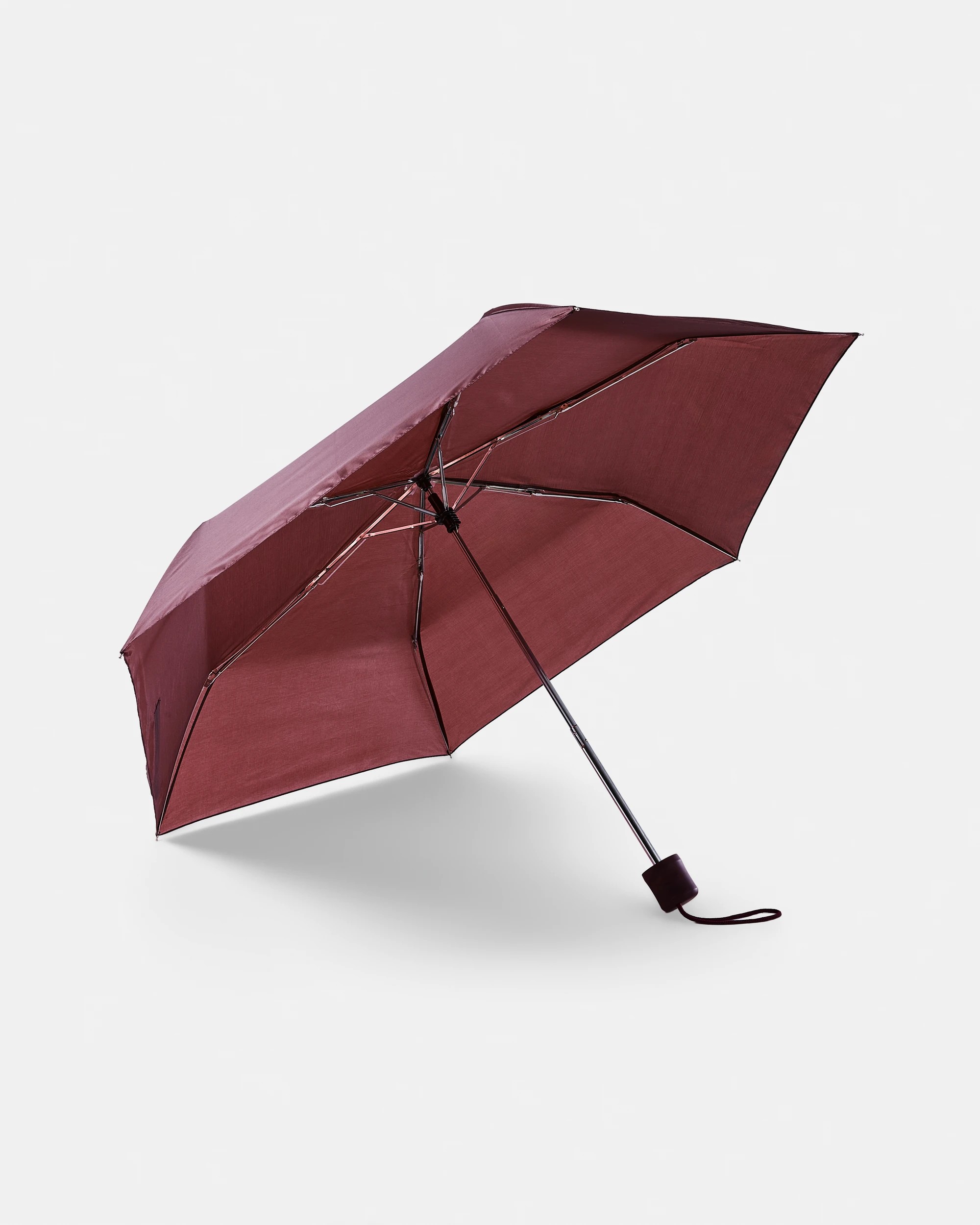1 Basic Umbrella - Burgundy, 1 of 2