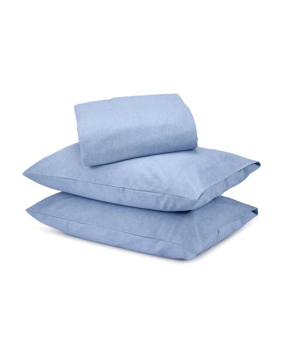 Floral Cotton Flannelette Sheet Set - King Bed