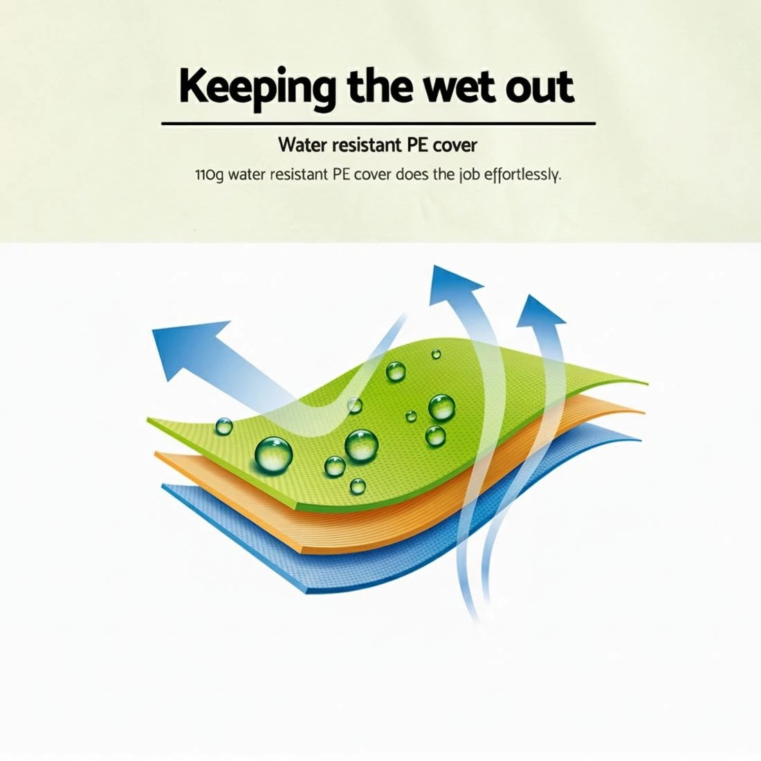 6 Instahut Gazebo Marquee 4x3m Outdoor Event Wedding Tent Camping Party Shade Iron Art Canopy - Beige, 6 of 6