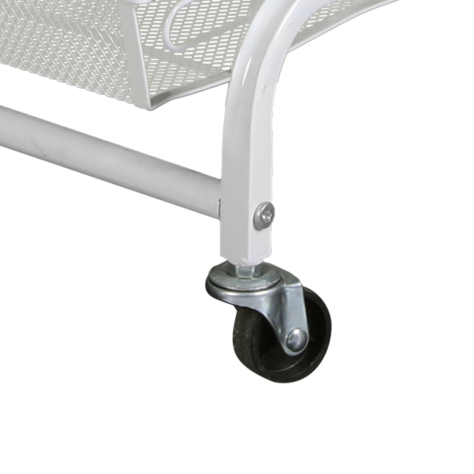 3 Levede Swivel Storage Trolley Cart 3 Tiers, 3 of 6