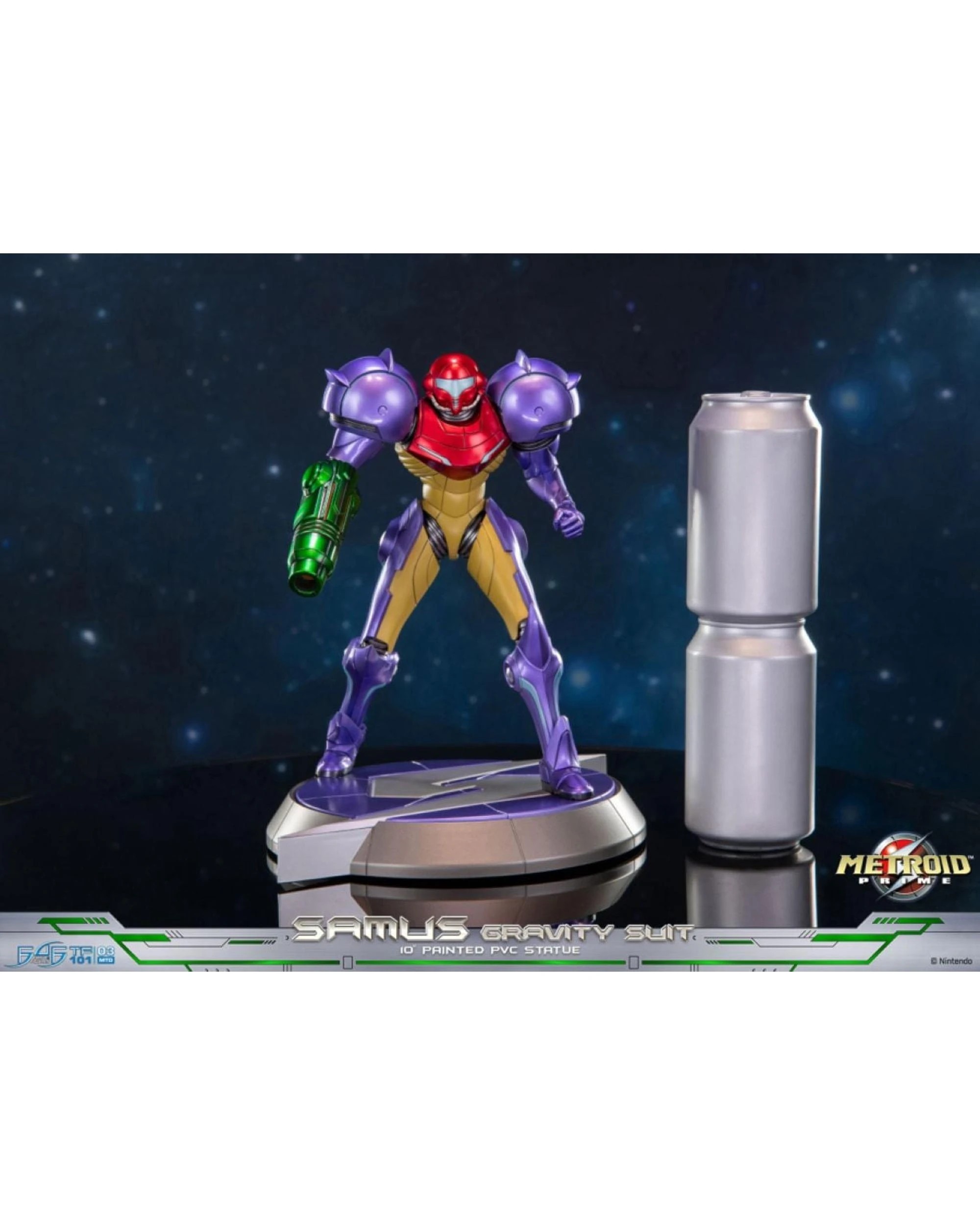 6 Metroid Prime Samus Gravity Suit PVC Statue Standard Edition, 6 of 10