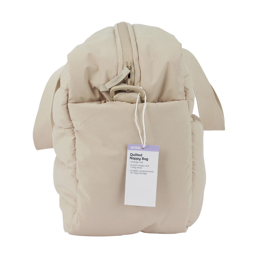 6 Quilted Nappy Bag, 6 of 6