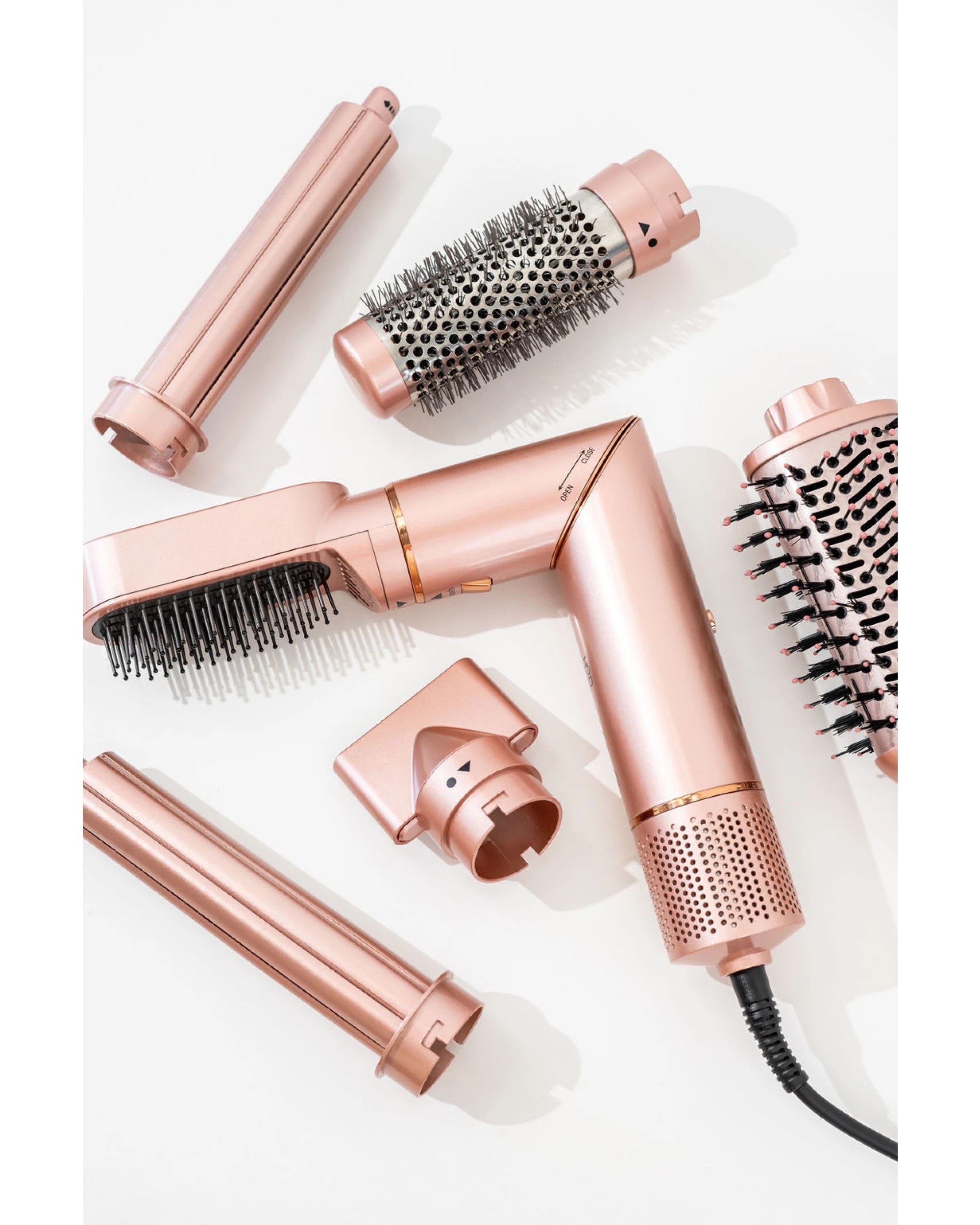 5 H2D 6-in-1 Ultra Styler Hair Styling Tool in Rose Gold, 5 of 10