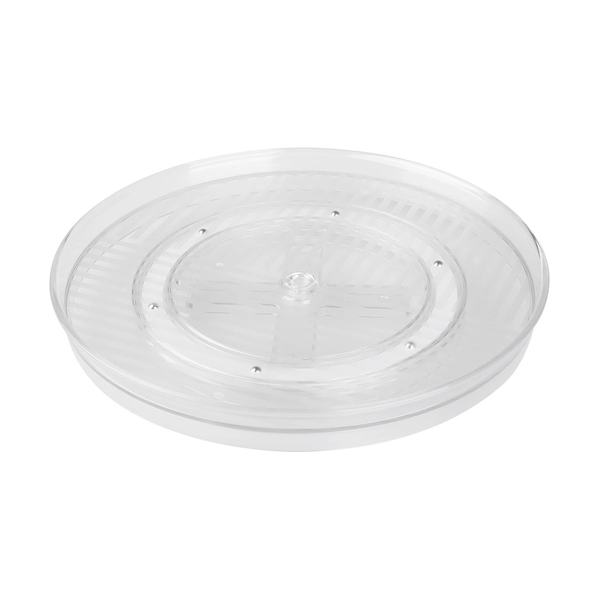 1 Clear Storage Turntable, 1 of 2
