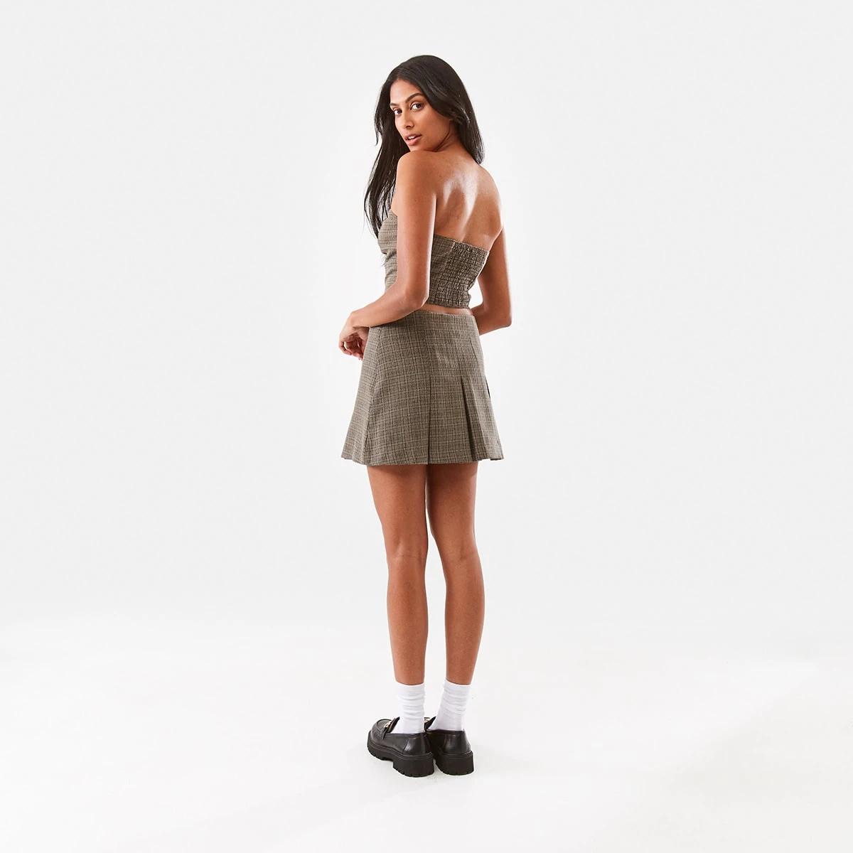 6 Plaid Crop Top Plaid, 6 of 10
