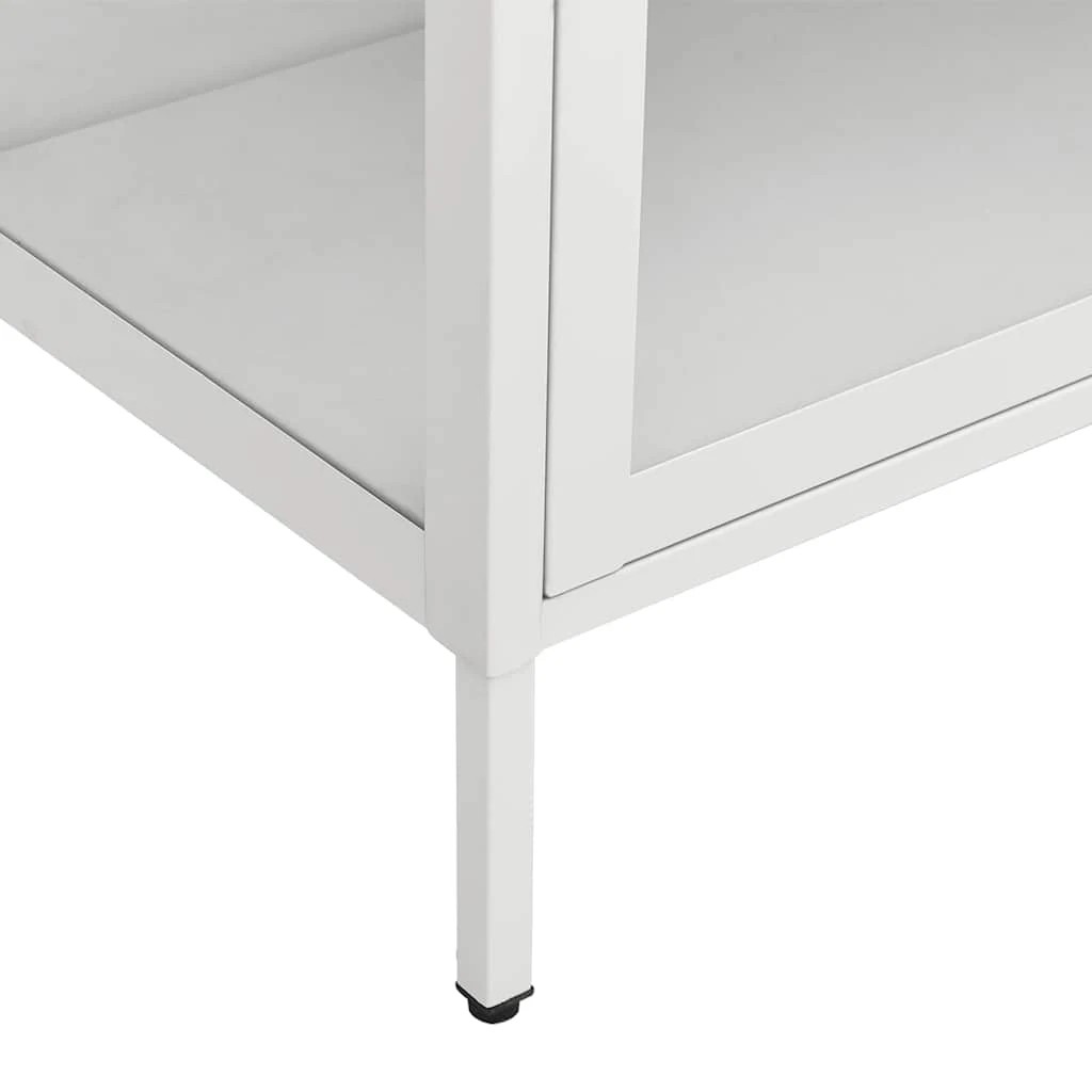 6 Vidaxl Display Cabinet - White, 6 of 9