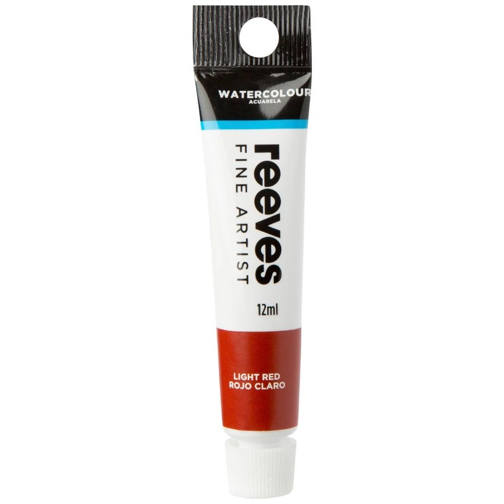 1 Reeves Watercolour Paint 12mL Light Red, 1 of 1