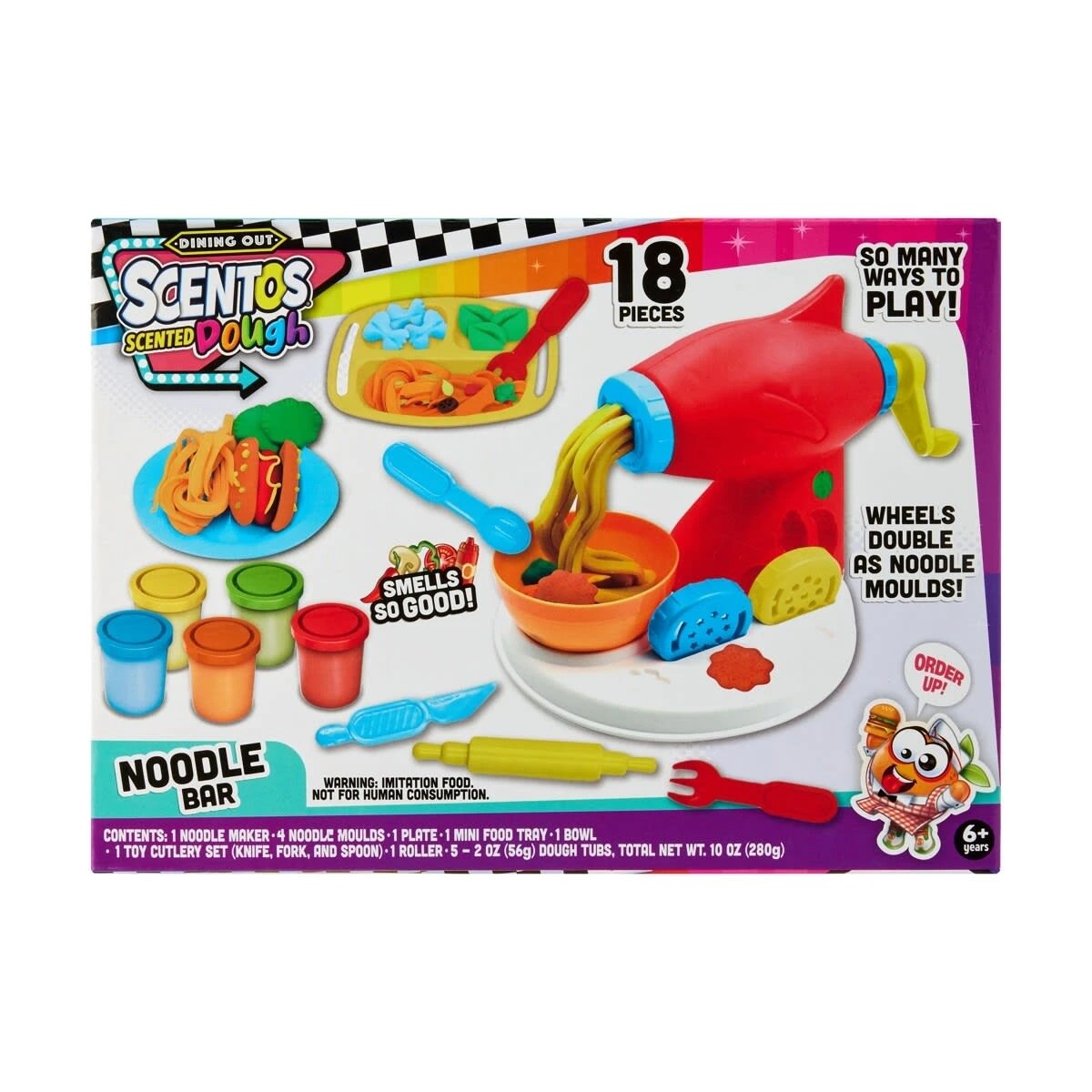 1 18 Piece Scentos Scented Dough Dining Out: Noodle Bar, 1 of 4