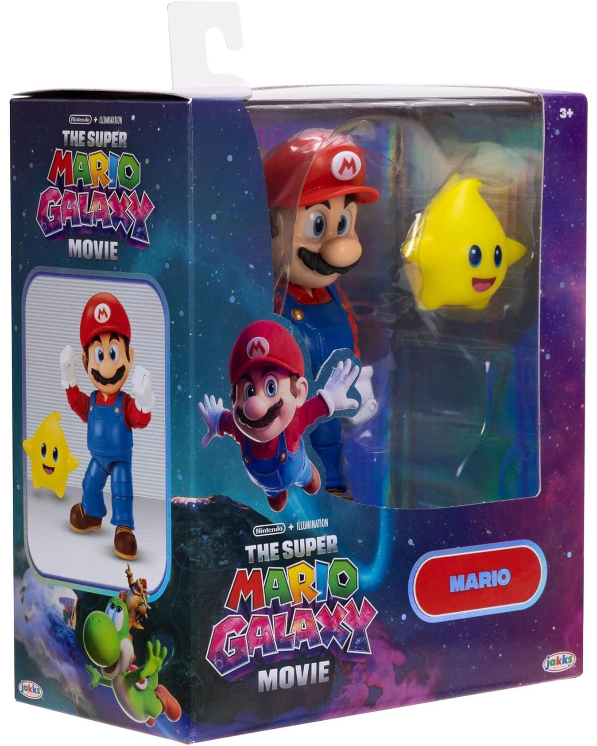 9 Super Mario Galaxy Movie Mario with Luma 5 inch Figure, 9 of 10