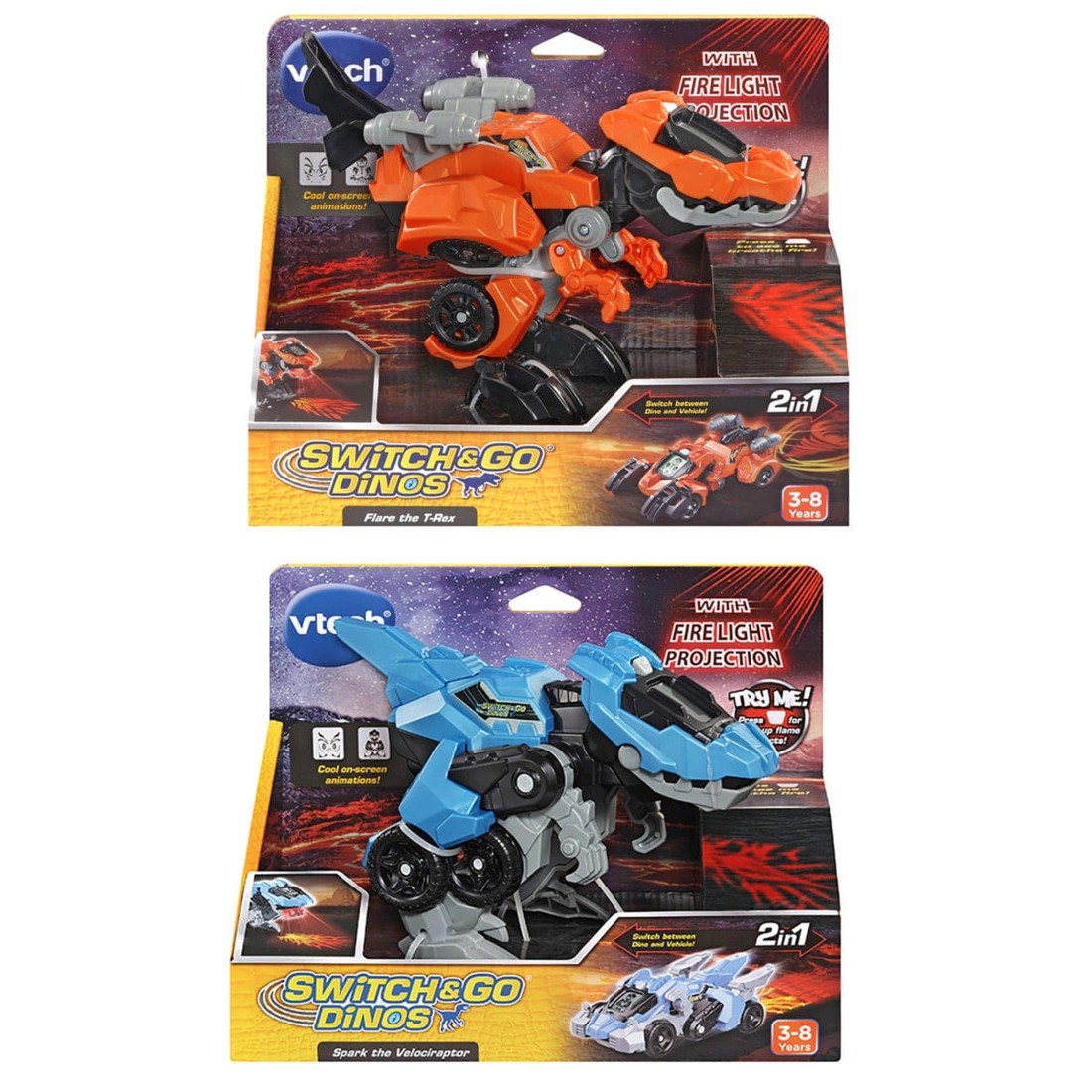 1 VTech Switch & Go Dinos - Assorted, 1 of 2