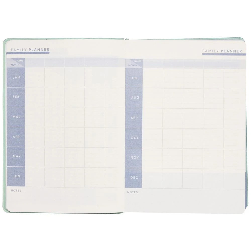 5 Officeworks A5 Day to Page 2027 Premium Diary Green/Navy, 5 of 7