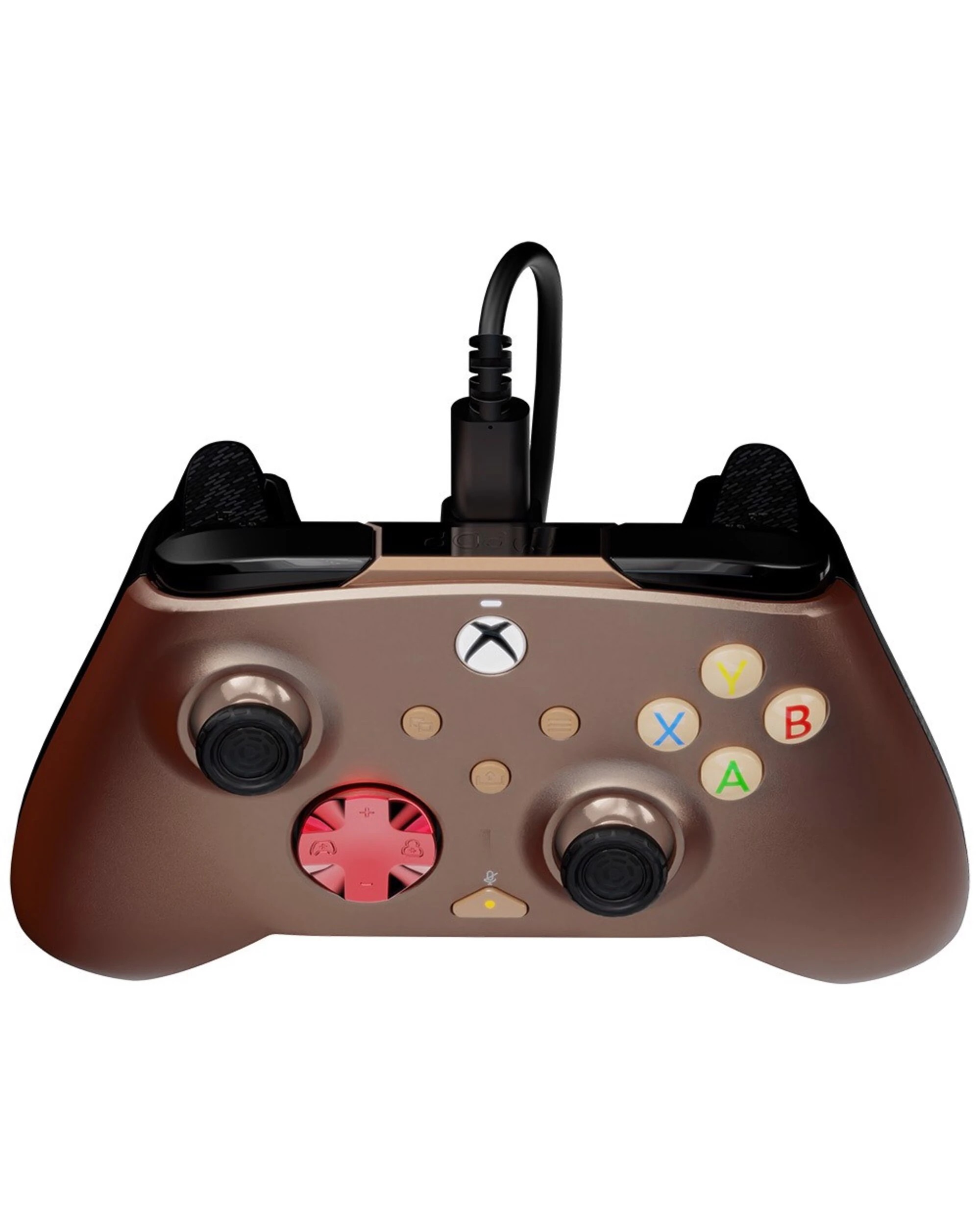 3 PDP - Rematch Advanced Wired Controller for Xbox - Nubia Bronze - Brown, 3 of 5