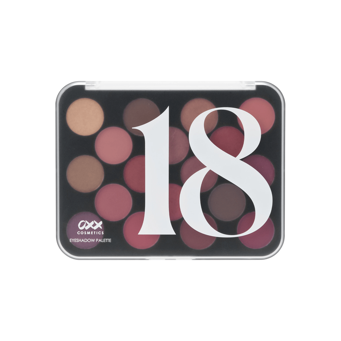 1 OXX Cosmetics 18 Shades Eyeshadow Palette - Cherry, 1 of 6