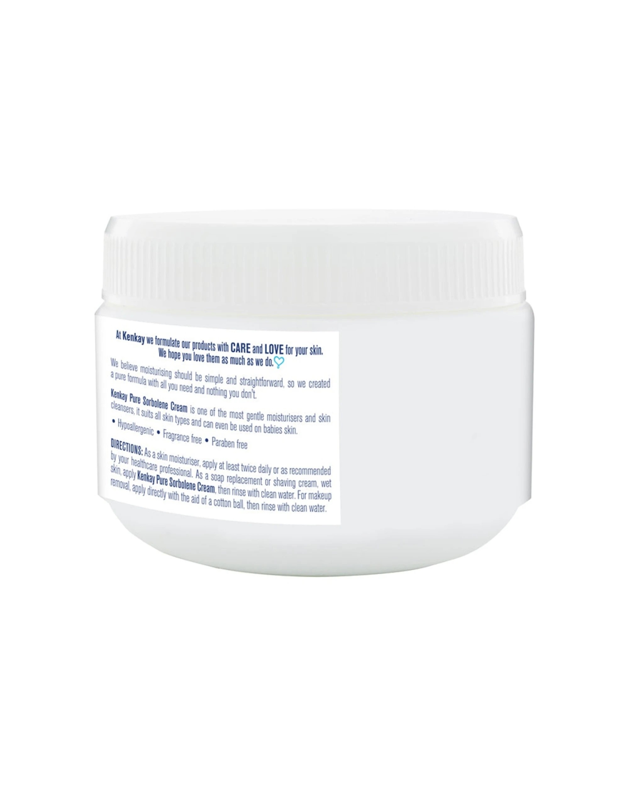 3 Kenkay Sorbolene Pure Cream Jar 500g - White, 3 of 4