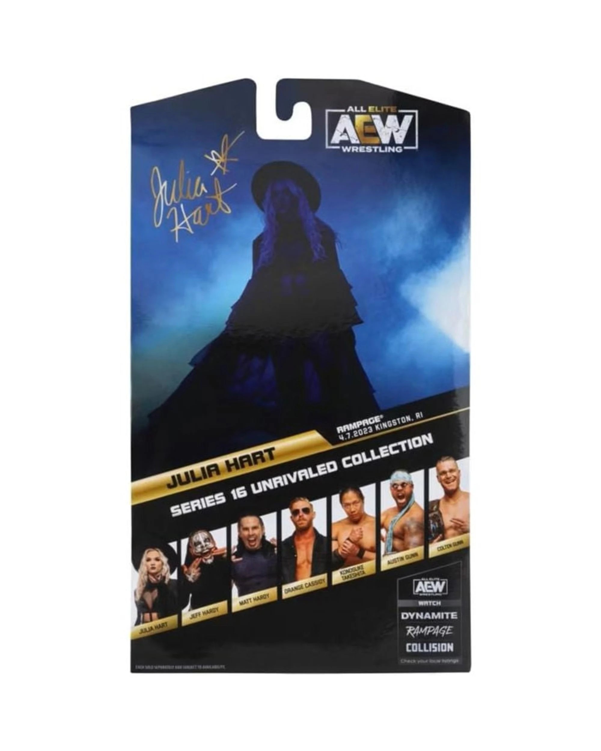 4 AEW All Elite Wrestling Unrivaled Julia Hart Figure, 4 of 4