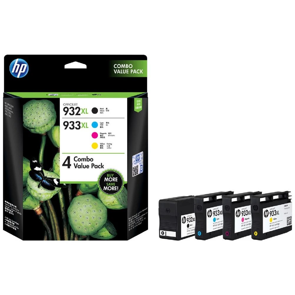 1 HP 932 and 933 XL Ink Combo Pack, 1 of 6