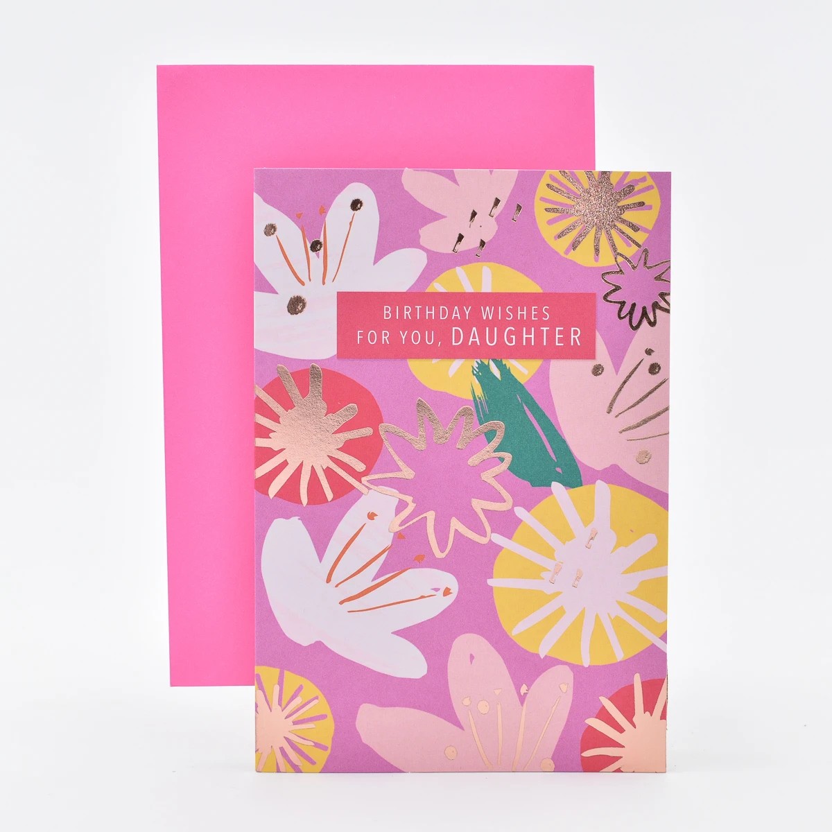 2 Hallmark Birthday Card for Daughter - Pink Floral, 2 of 3