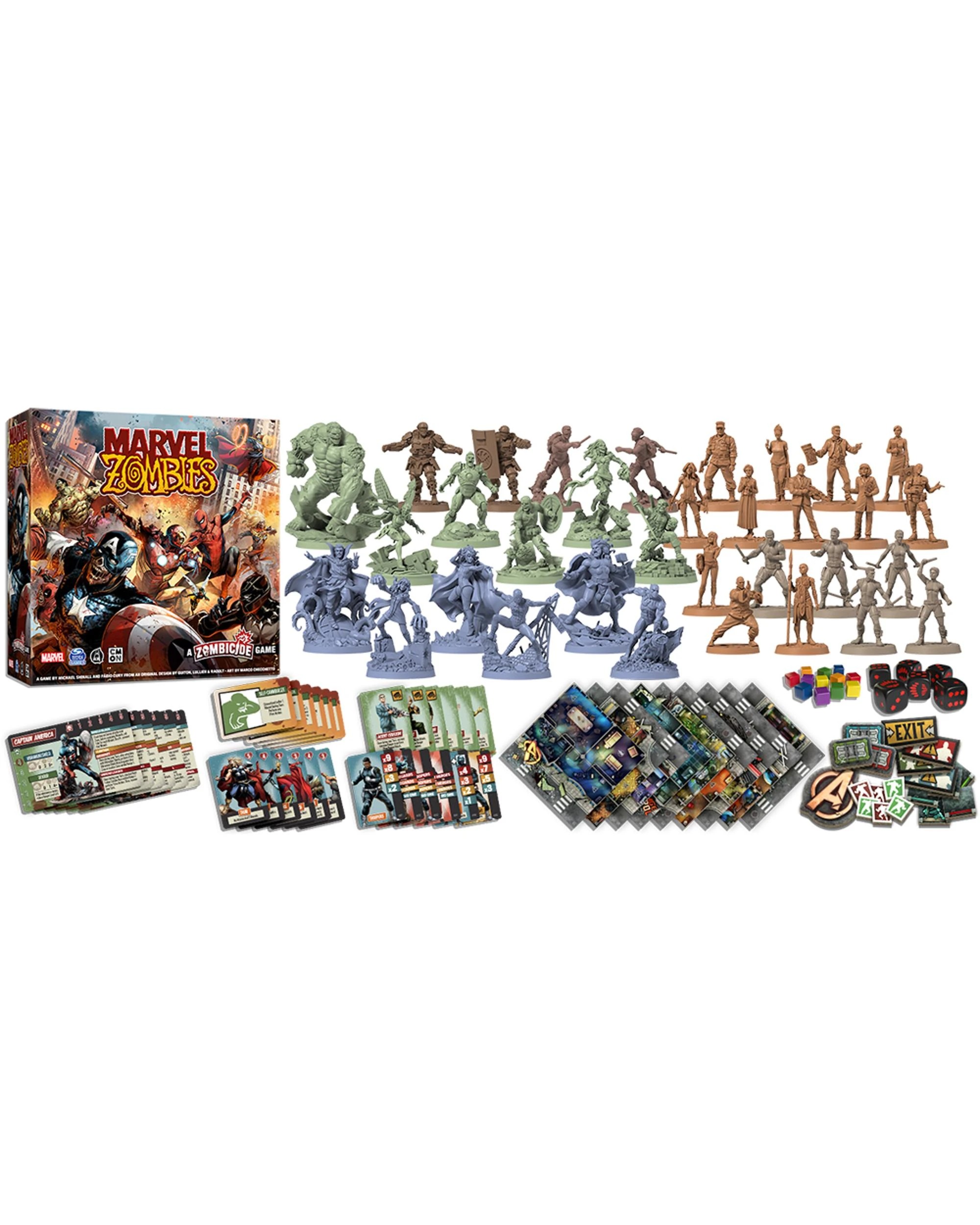 2 Marvel Zombies - A Zombicide Game Core Box Board Game, 2 of 4