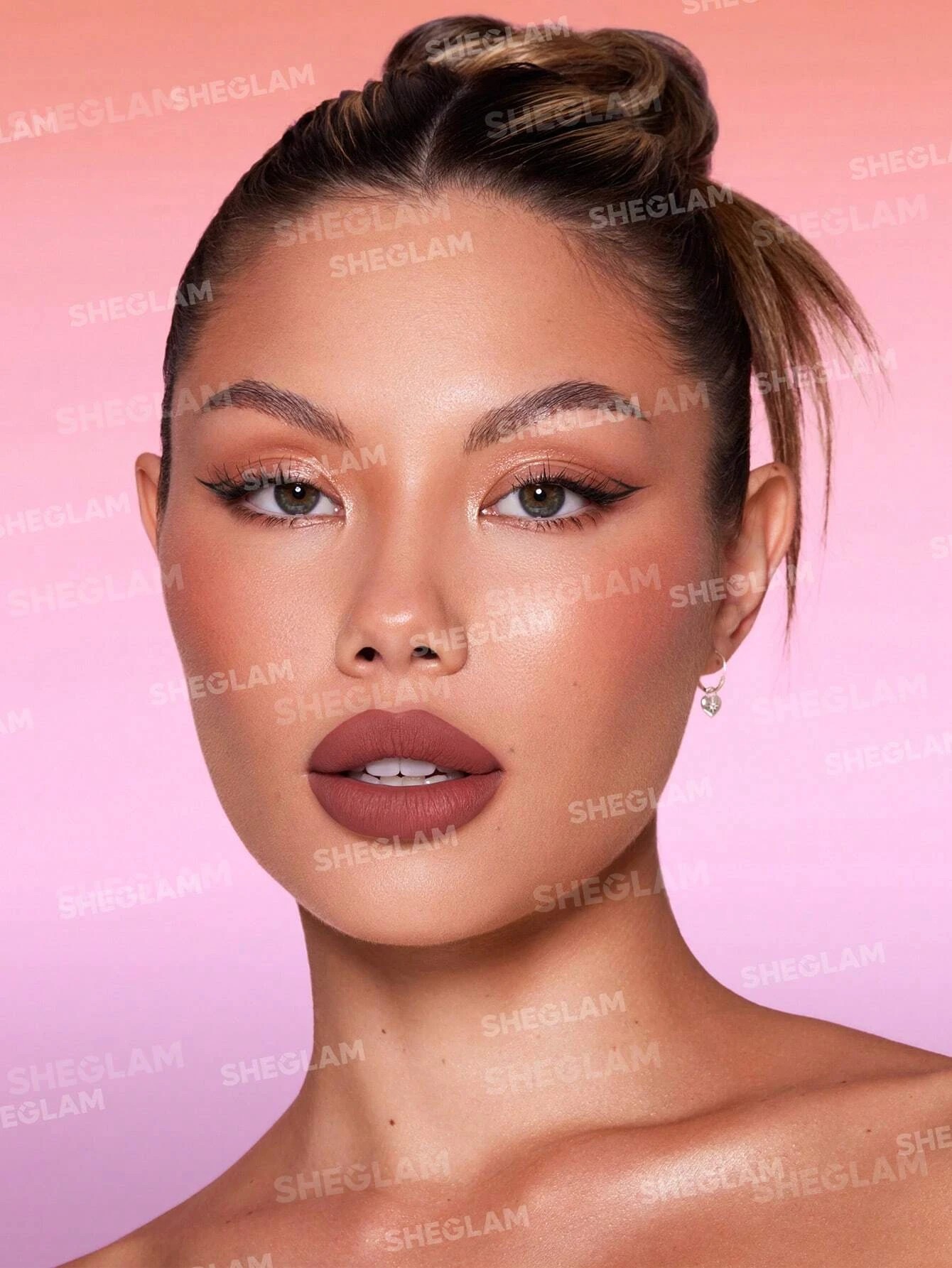 3 SHEGLAM Dynamatte Boom Long-lasting Matte Lipstick - High Key, 3 of 6