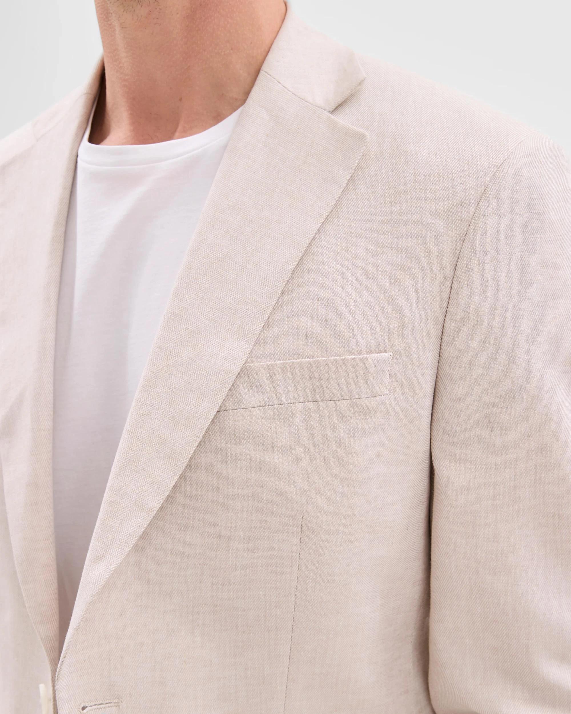 2 European Linen Blend Suit Jacket - Preview NEUTRAL, 2 of 7