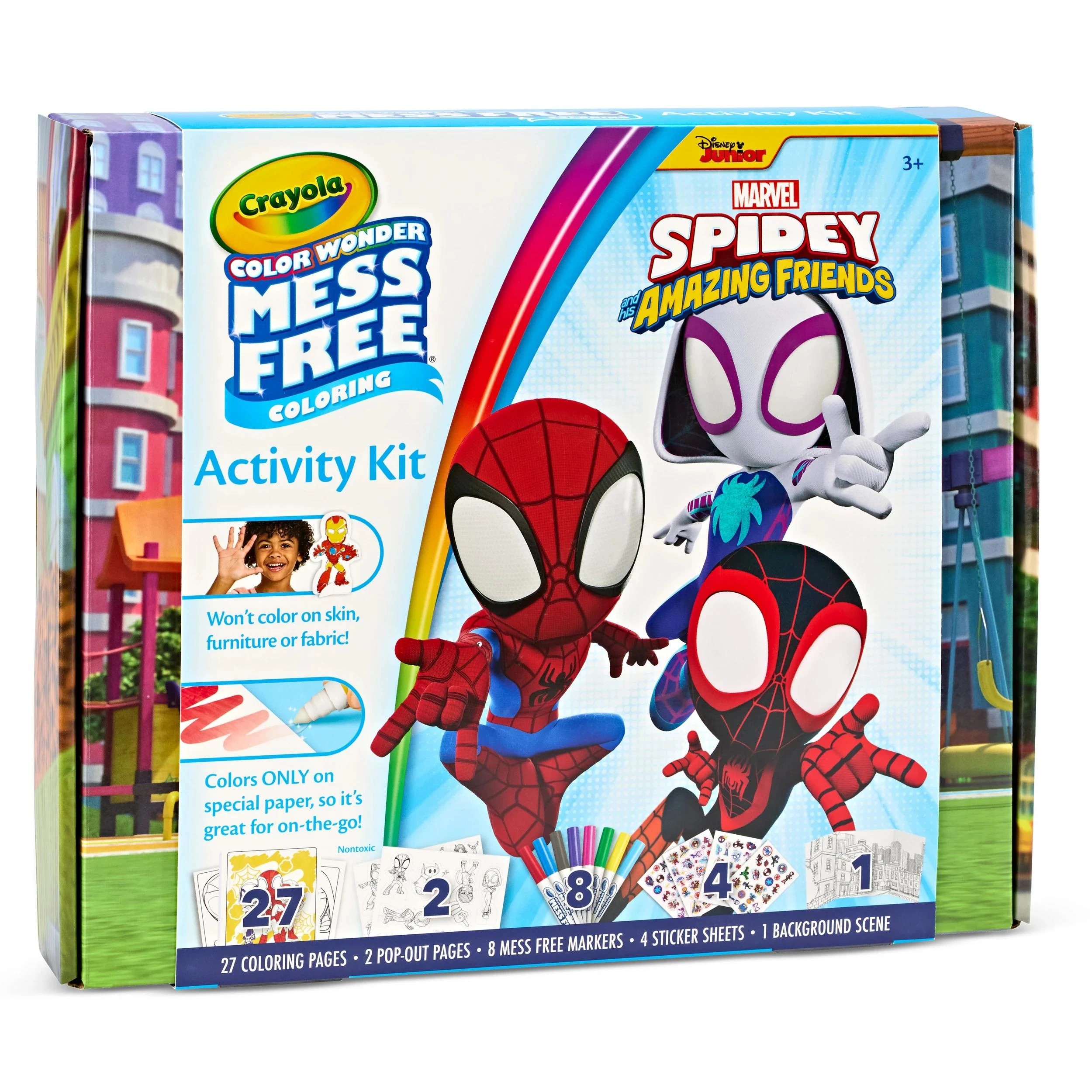 3 Crayola Color Wonder Activity Kit - Spidey - Multi, 3 of 7