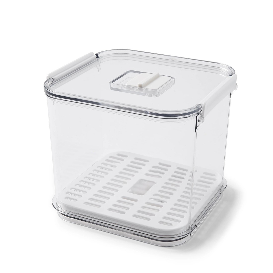 3 2.5L Fridge Storage - Clear and White, 3 of 7