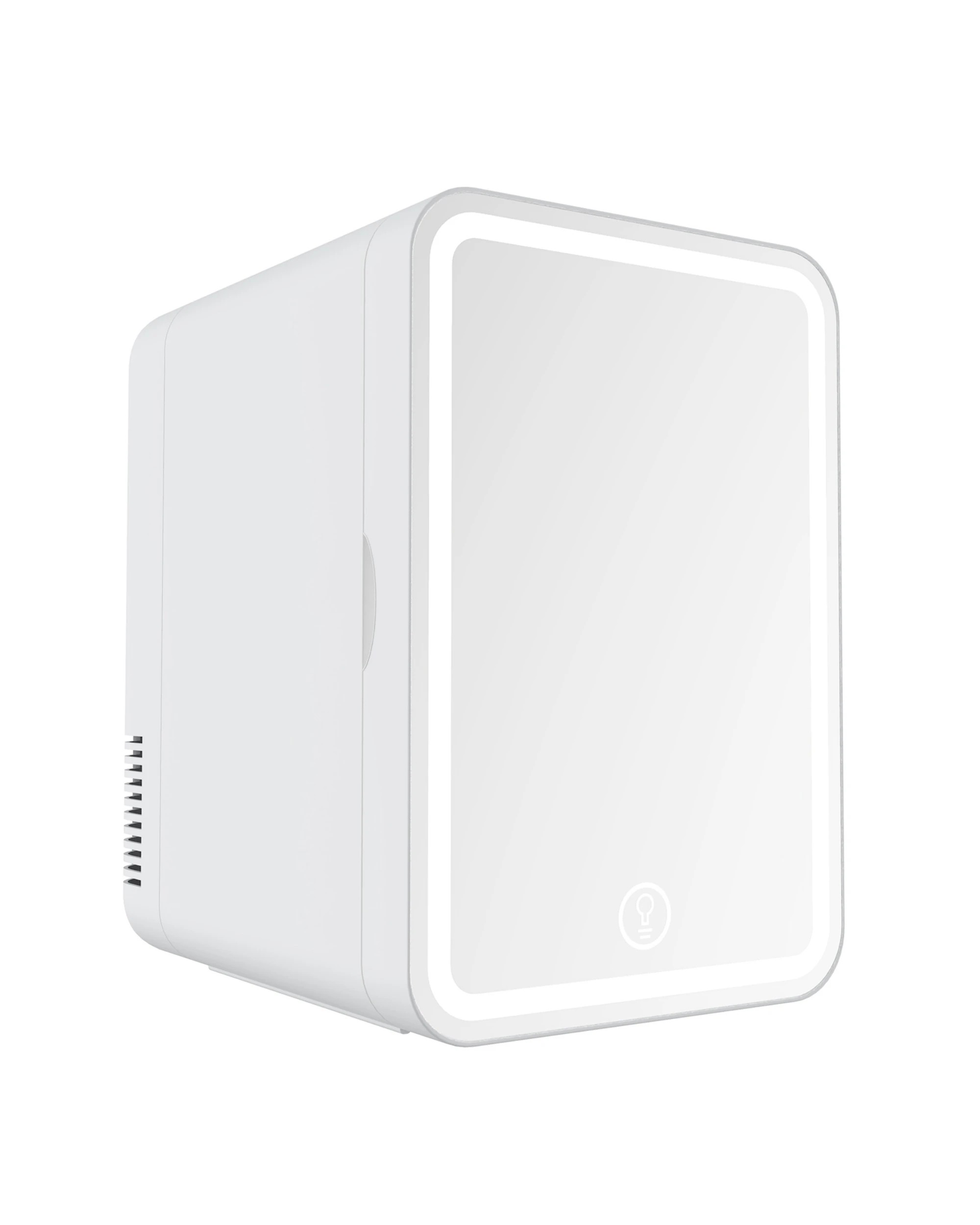 1 Advwin 8L Mini Makeup Fridge - White, 1 of 8