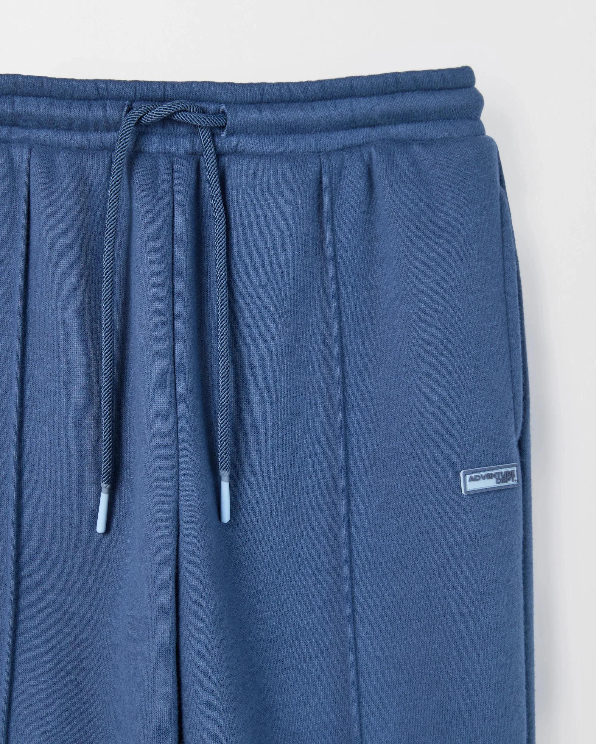 2 Target Kids Australian Cotton Blend Pin Tuck Trackpants NAVY BLUE, 2 of 2