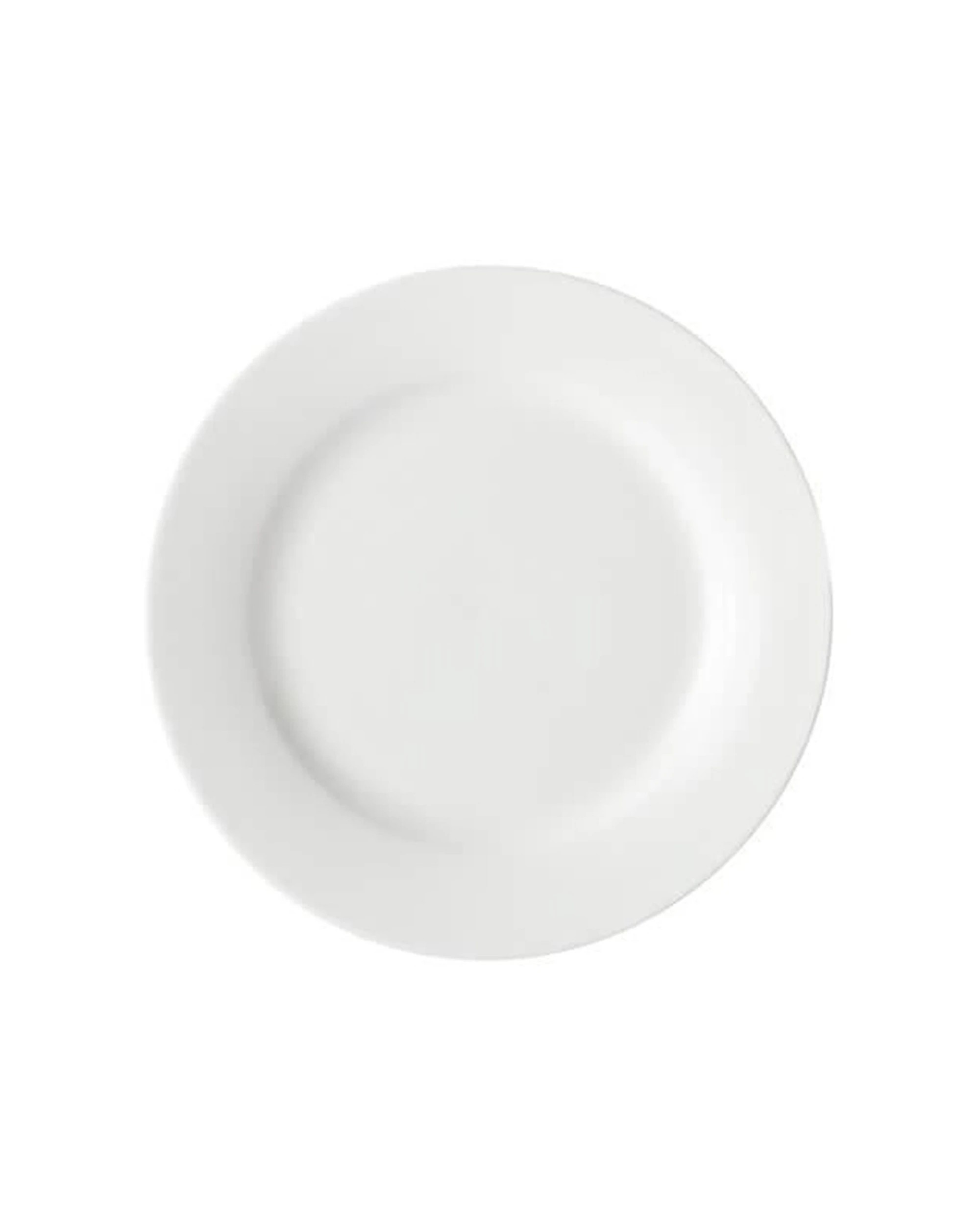 2 Maxwell & Williams 4x 19cm Basics Porcelain Rim Side Plate Set - White, 2 of 2