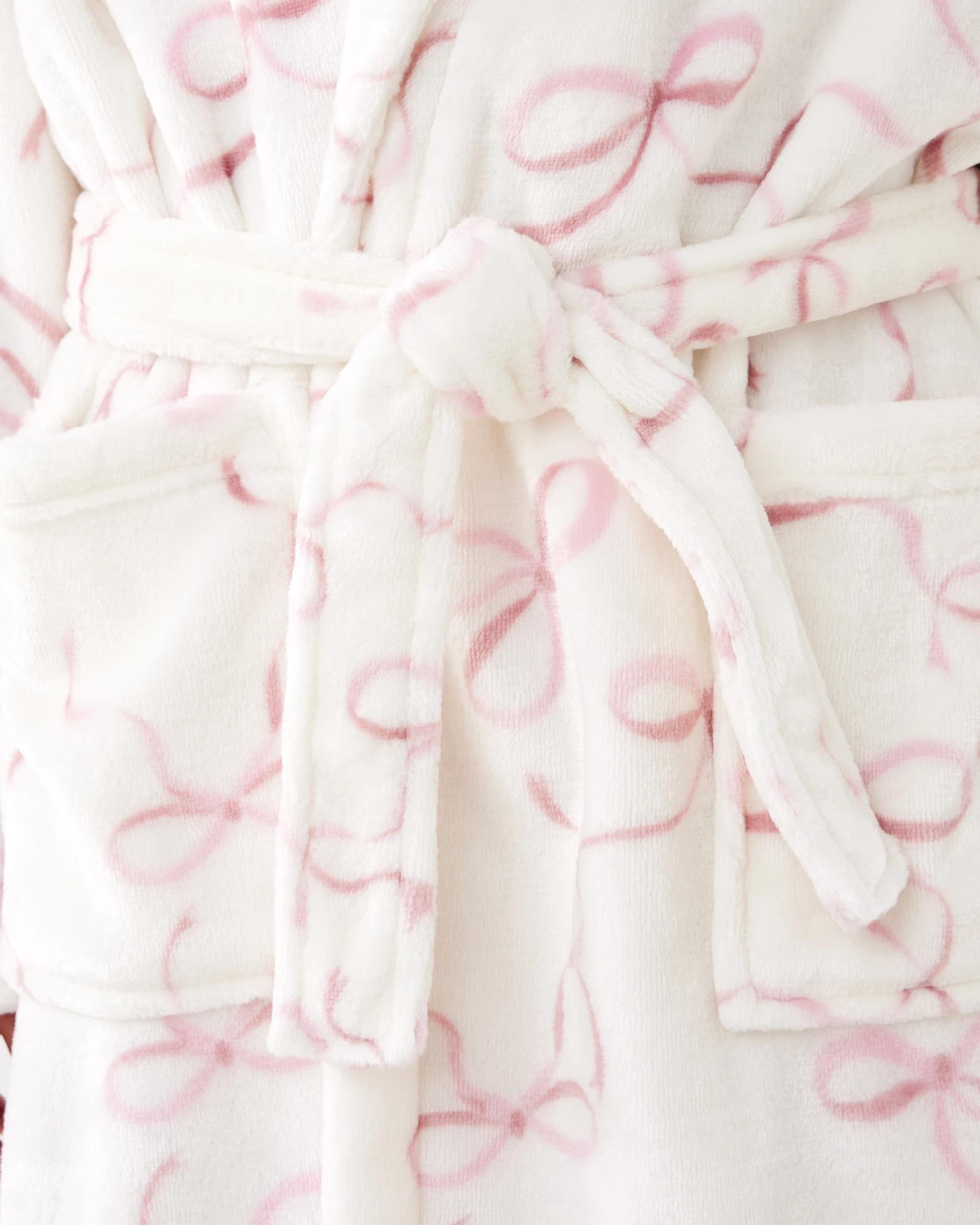 6 Printed Gown Pnk Bows, 6 of 7