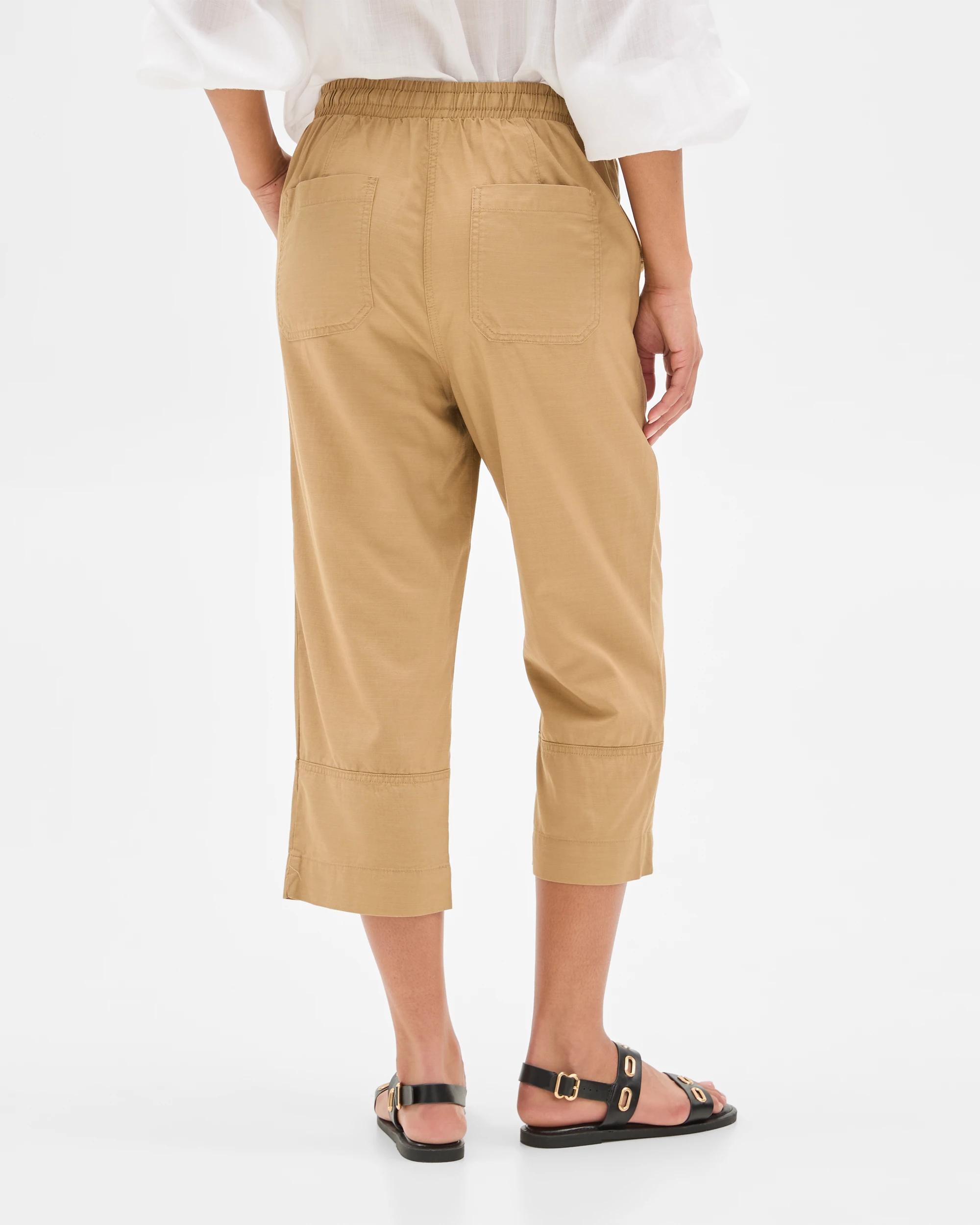 4 Target Seamed 3/4 Jogger Pants TEAKWOOD, 4 of 6