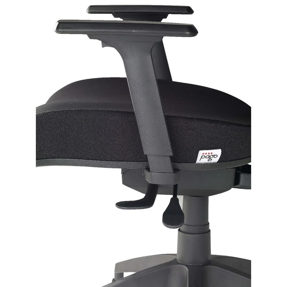 7 Pago Radar III Mesh Ergonomic Chair Black Ergonomic Chairs and Desk Chairs, 7 of 10