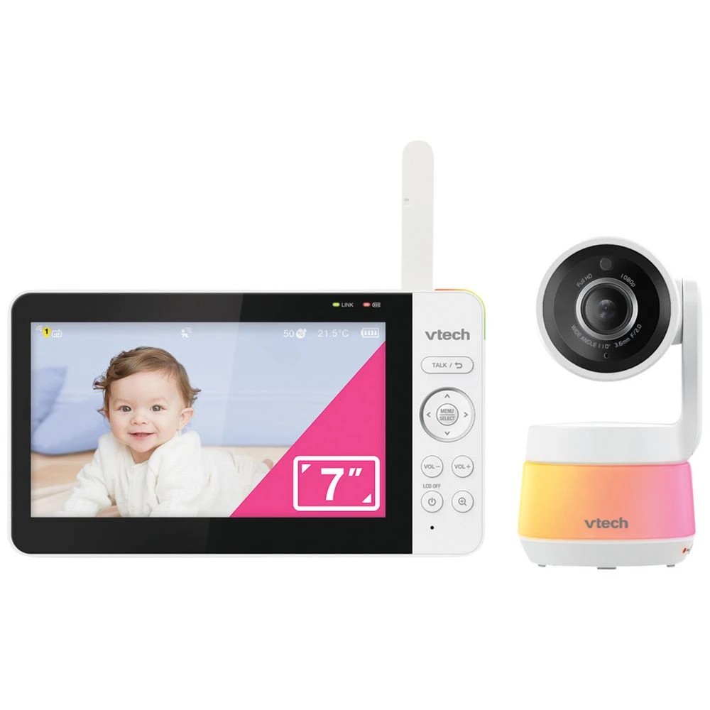 1 Vtech 7" Smart Pan & Tilt Baby Monitor, 1 of 9