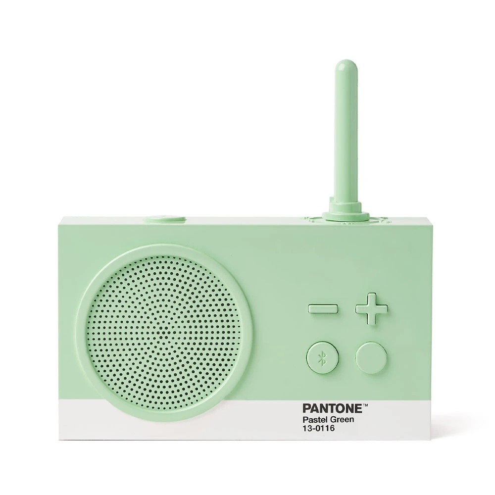 1 Lexon Thykho 3 Fm Radio & Bluetooth Speaker PANTONE - Green, 1 of 5