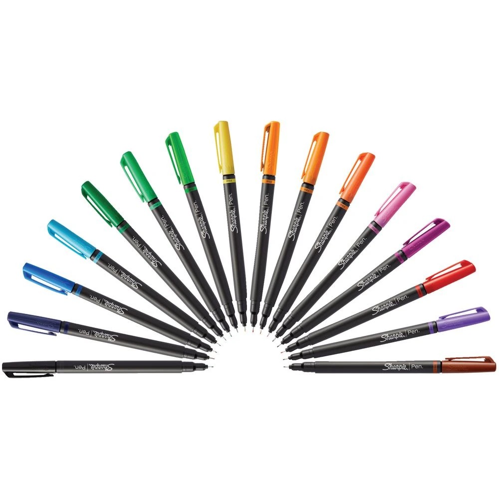 2 Sharpie Pen Fineliners 0.4mm Assorted 12 Pack, 2 of 3