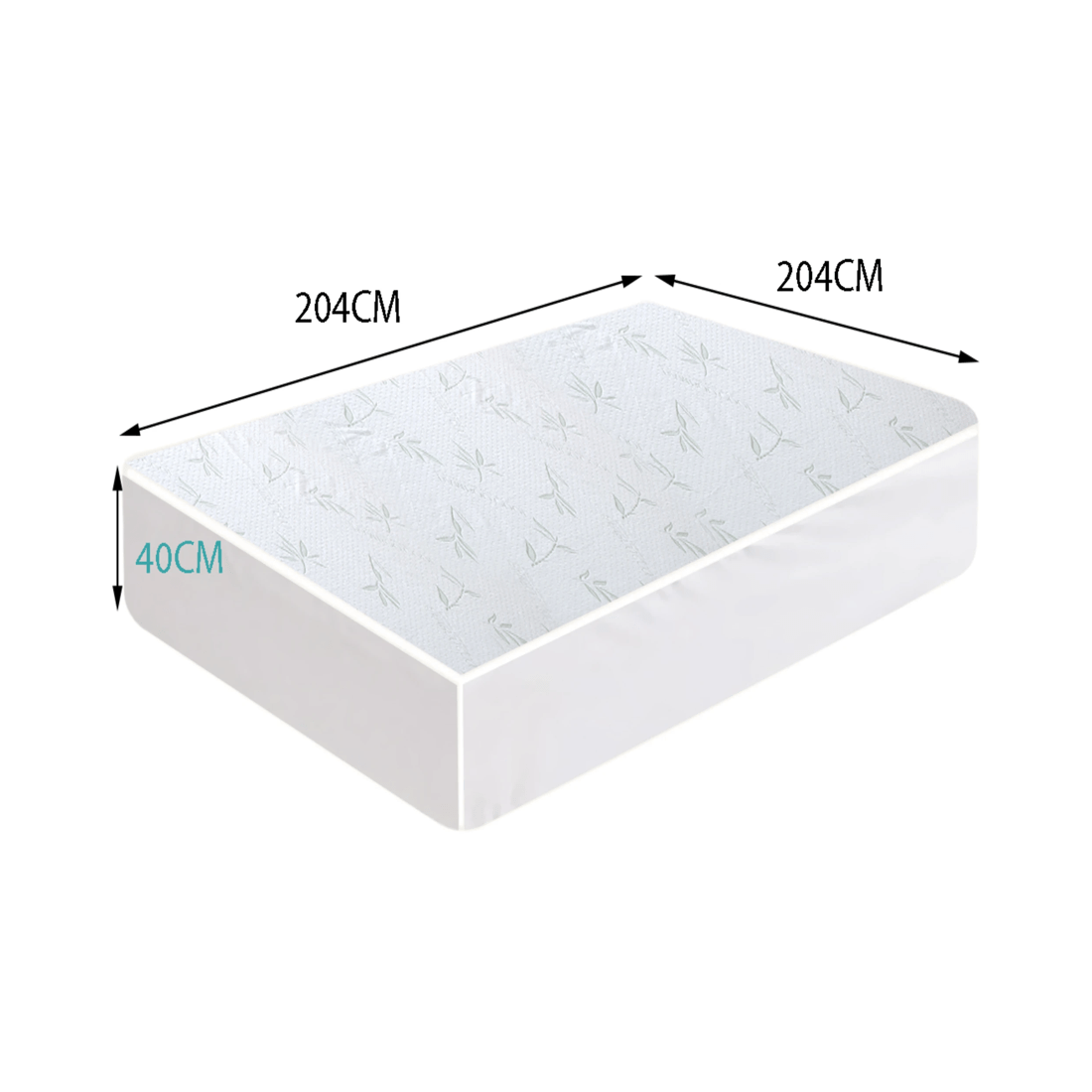 4 Dreamz Mattress Protector Fitted Cover Super King, 4 of 6