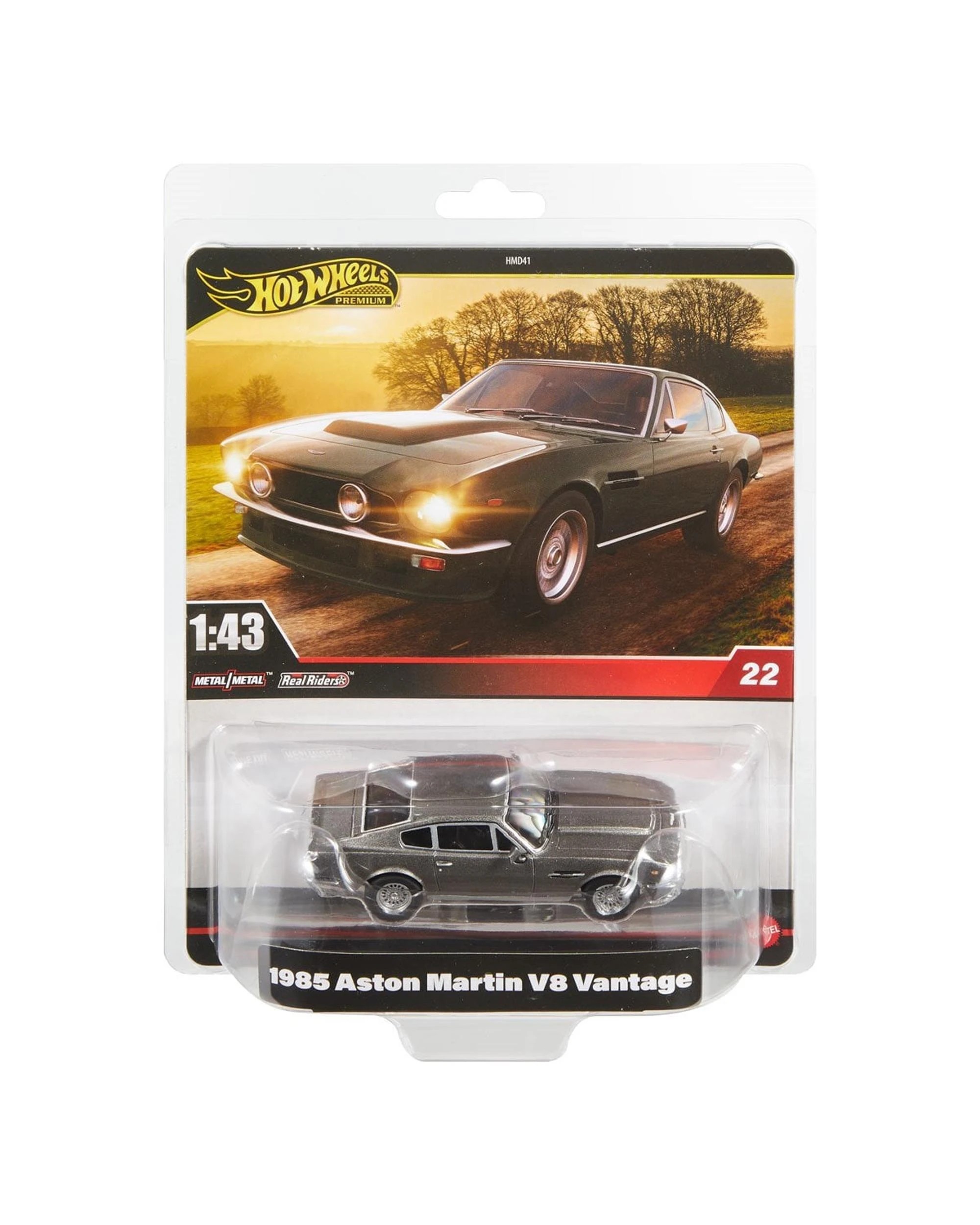 1 Hot Wheels Premium 1985 Aston Martin V8 Vantage 1:43 Scale Diecast Vehicle, 1 of 6
