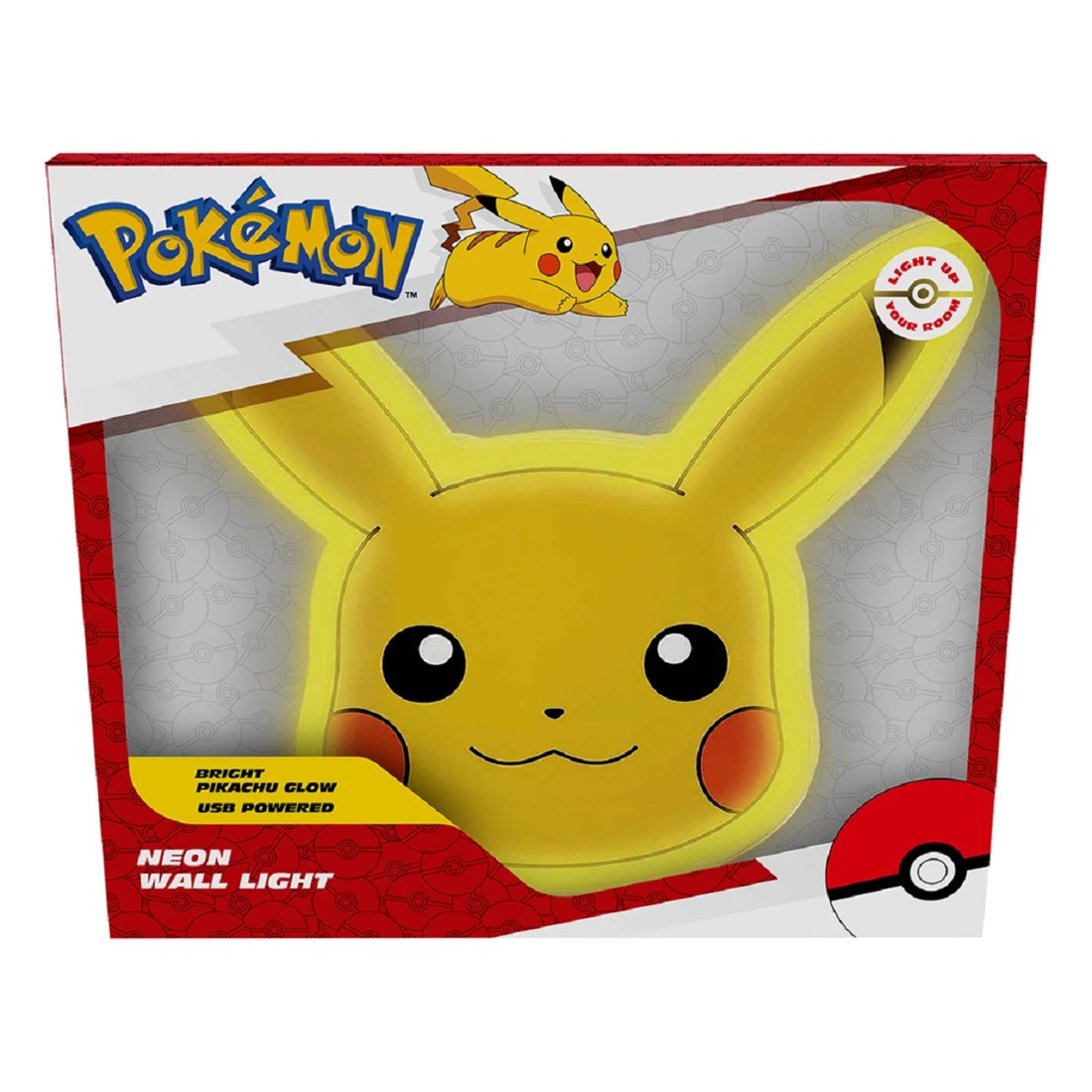 1 Pokemon Pikachu Neon LED Light, 1 of 4