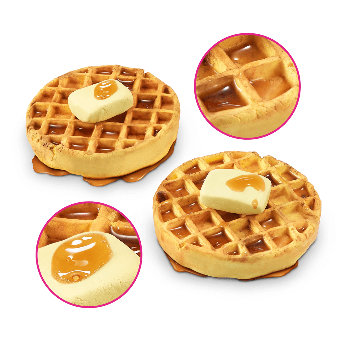 4 9 Piece Zuru Slime Mart Make Your Own Realistic Slime Food Playset - Waffles, 4 of 9