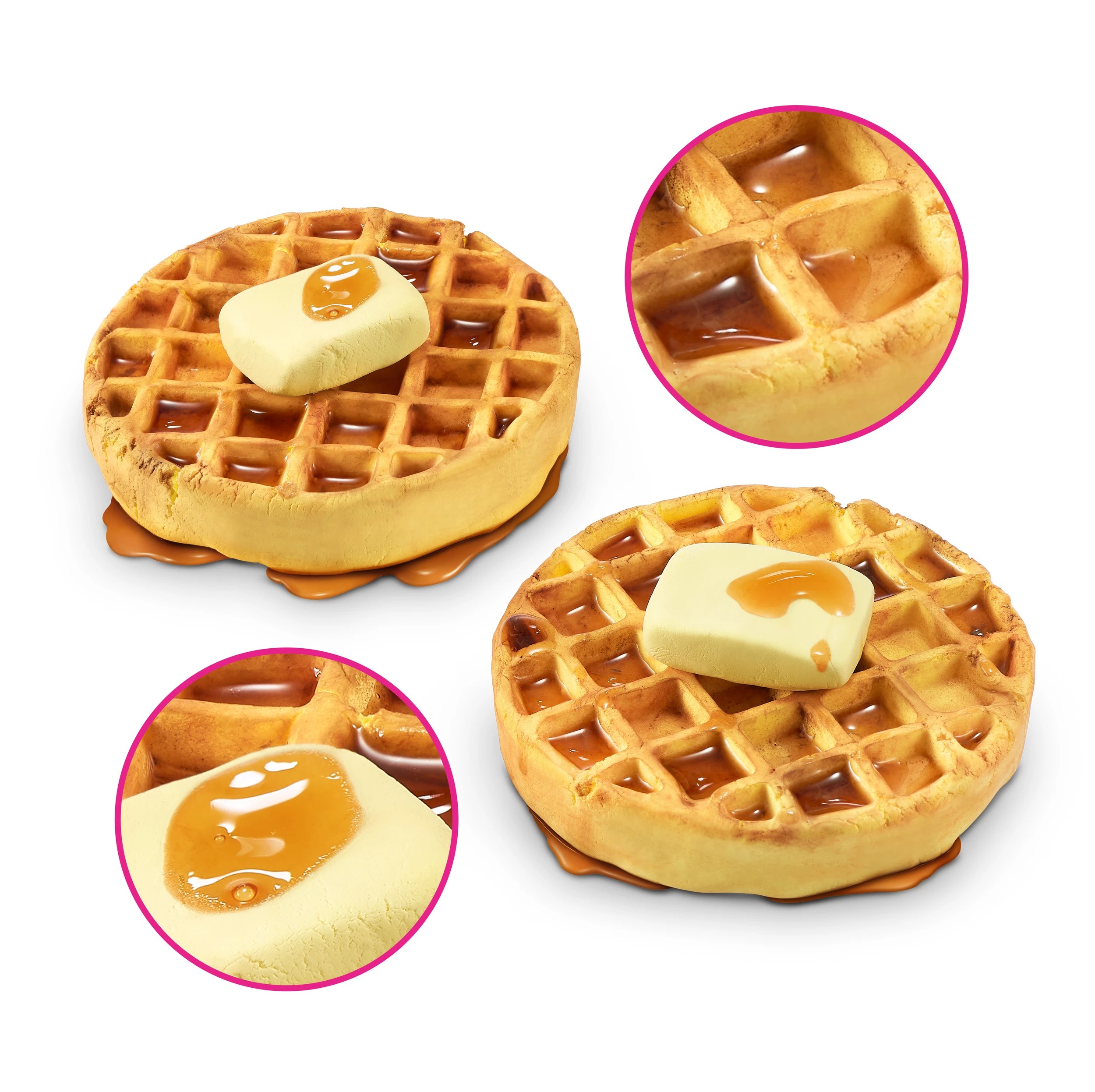 3 9 Piece Zuru Slime Mart Make Your Own Realistic Slime Food Playset - Waffles, 3 of 8