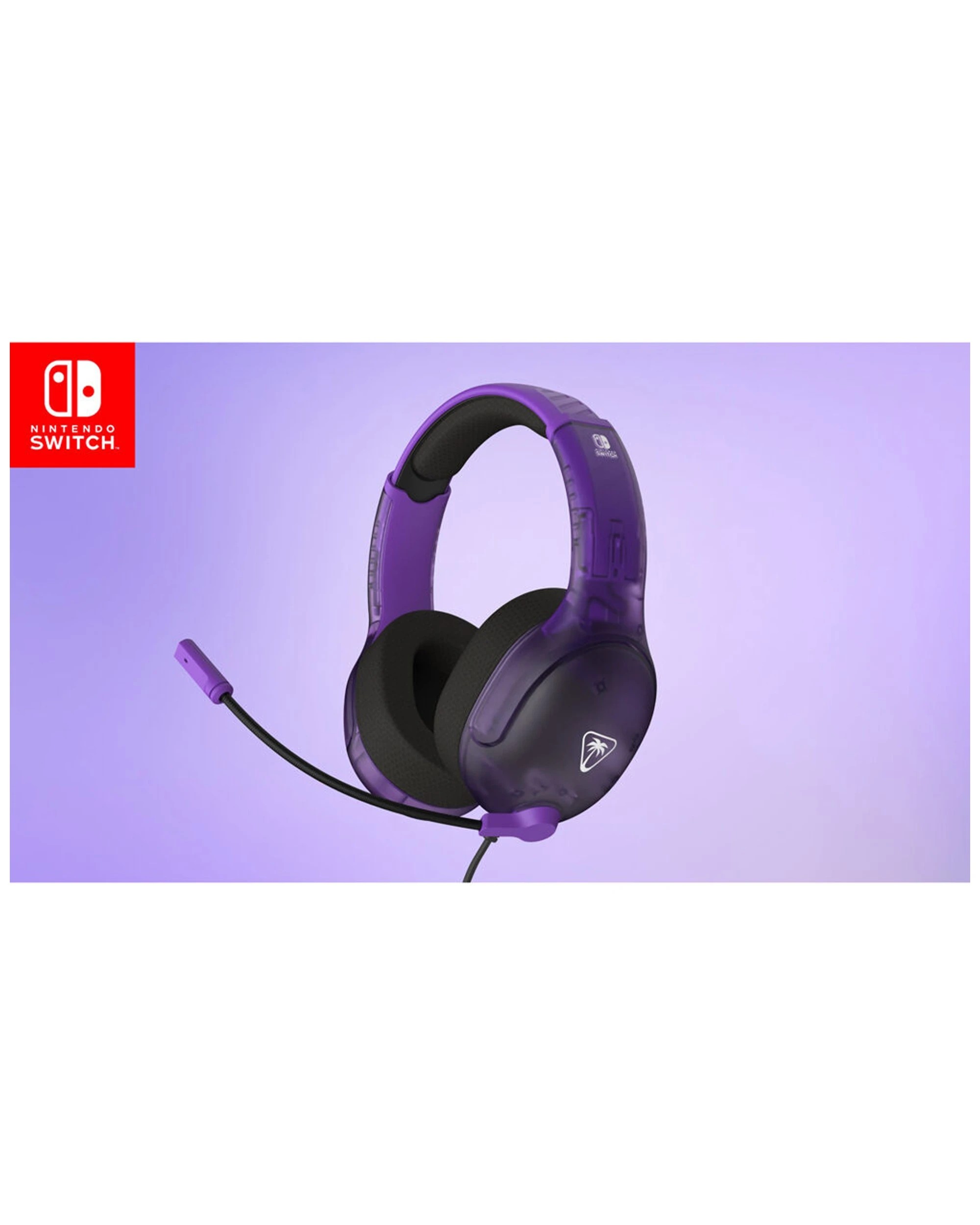 2 Turtle Beach Airlite Fit Wired Nintendo Switch 3.5mm Gaming Headset Lightweight
 - purple, 2 of 7