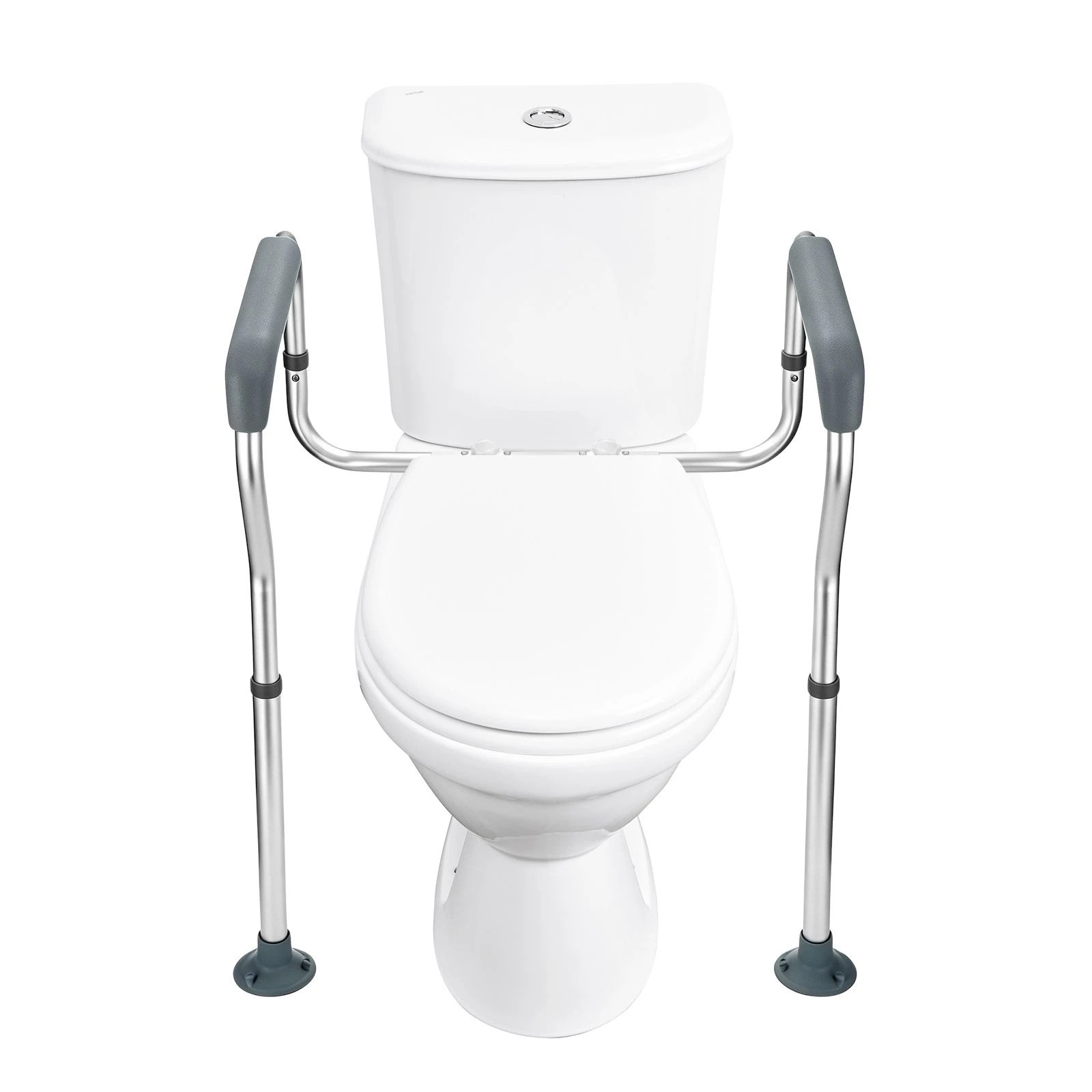 3 Ausway Adjustable Toilet Safety Rails Support Handles for Elderly Handicap Disabled Pregnant 100kg Capacity, 3 of 6
