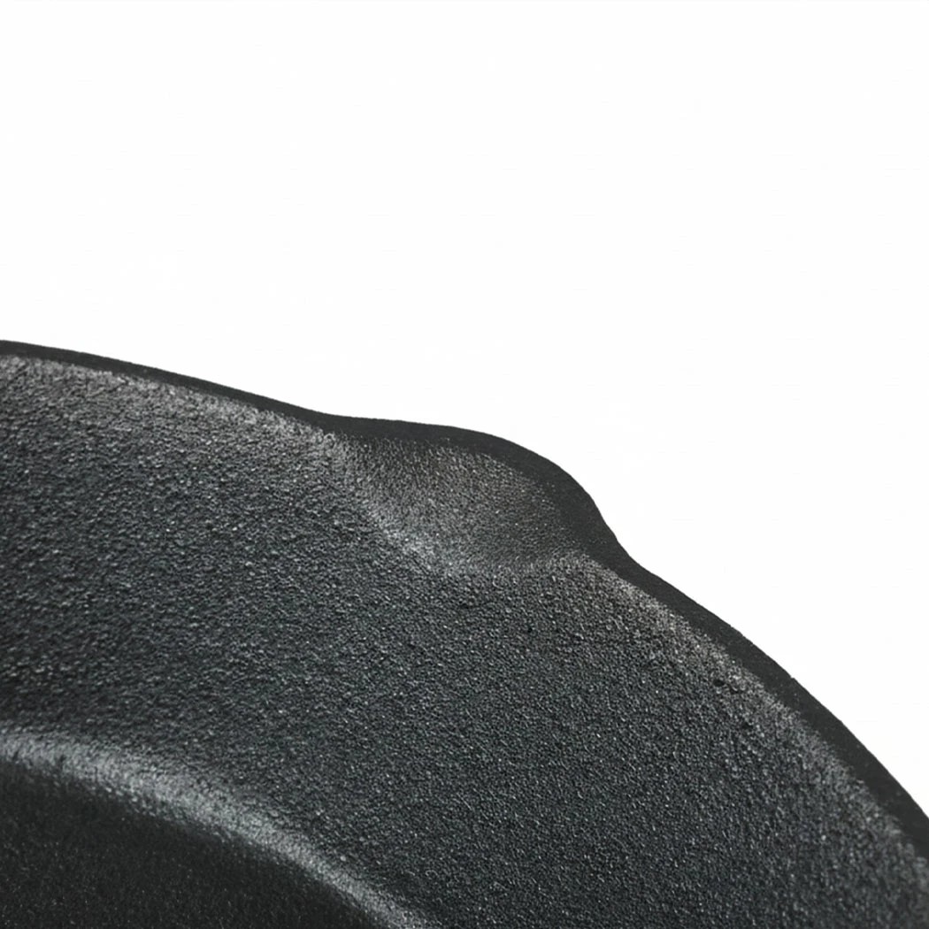 4 TOQUE Cast Iron BBQ Poultry Roaster Pan,Diameter 24, 4 of 7