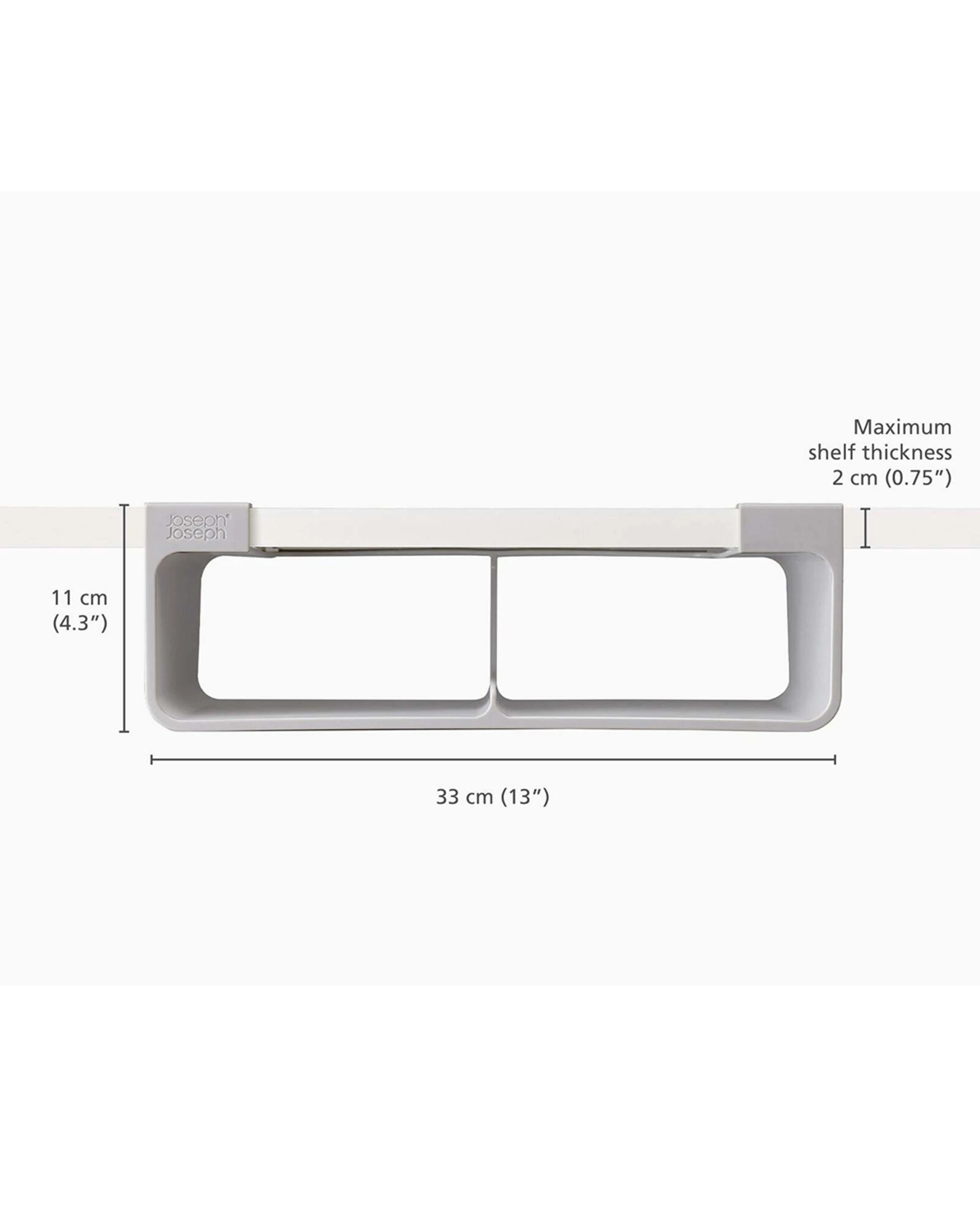 4 Joseph Joseph CupboardStore Film Foil Organiser Large Easy Install - Grey, 4 of 7