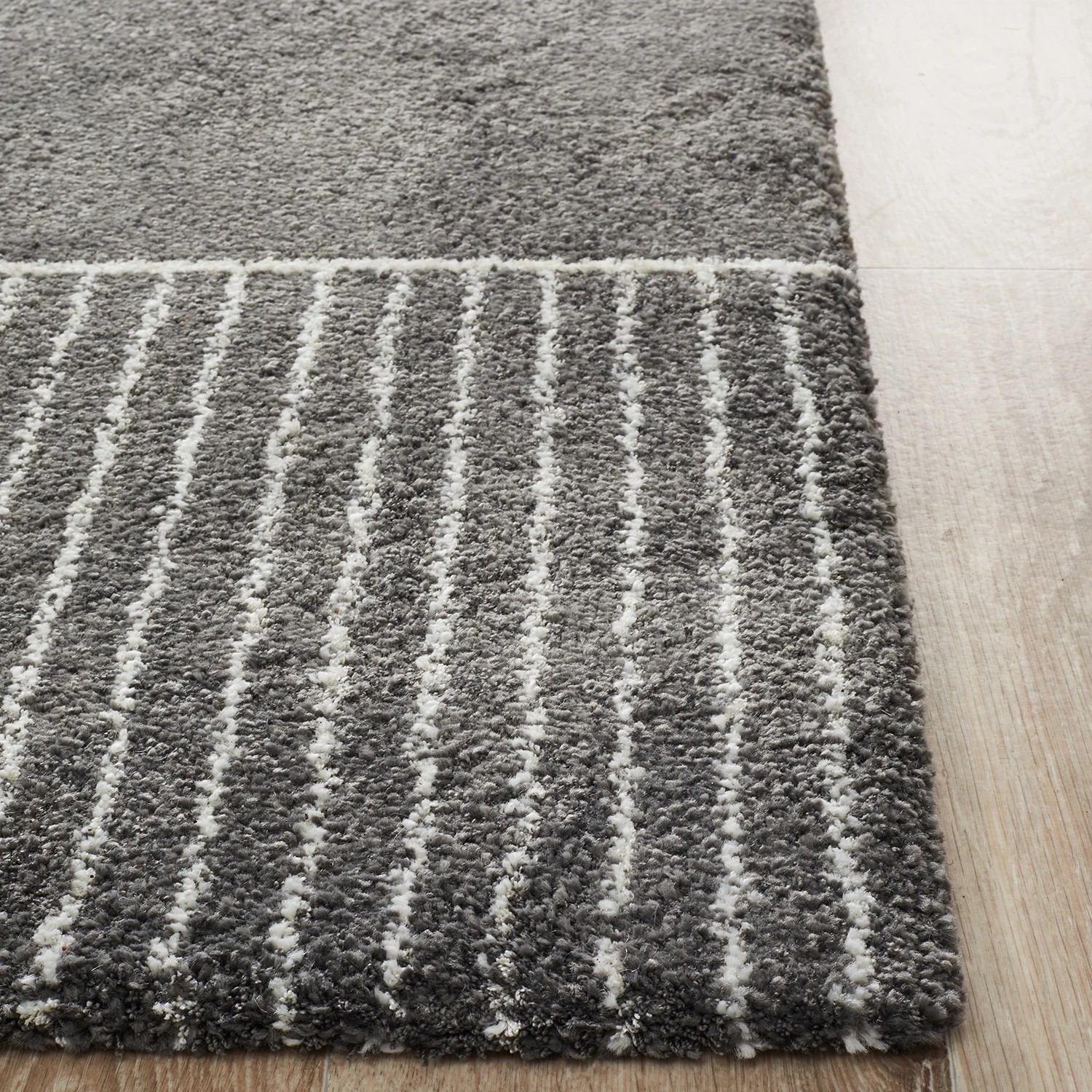 4 Common Ground Rugs Marquee 935 290x200cm - Large Power Loomed Floor Rug - Charcoal, 4 of 7