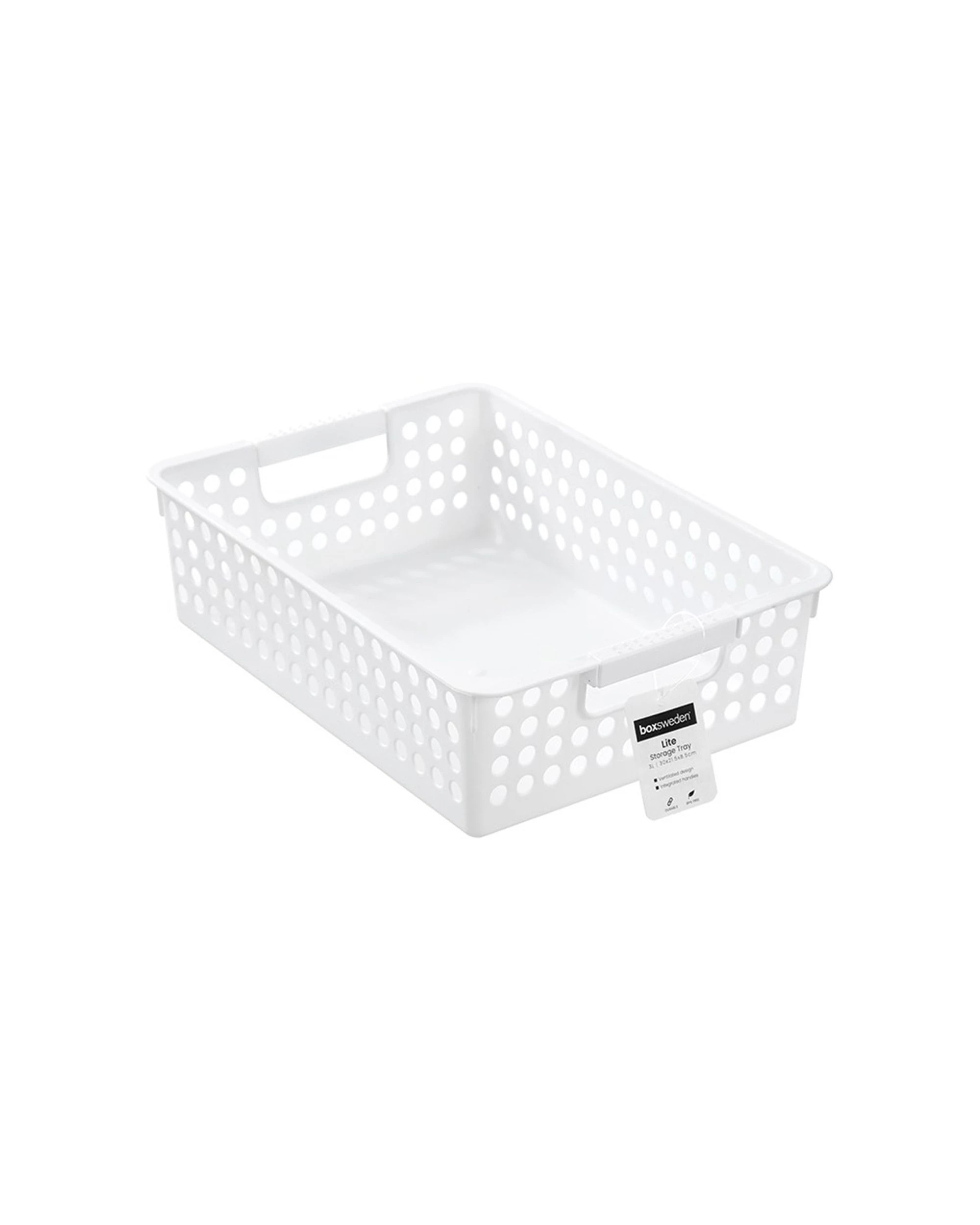 7 Boxsweden 9PK Lite Tray Home Organiser Storage Container 3L - Assorted, 7 of 8