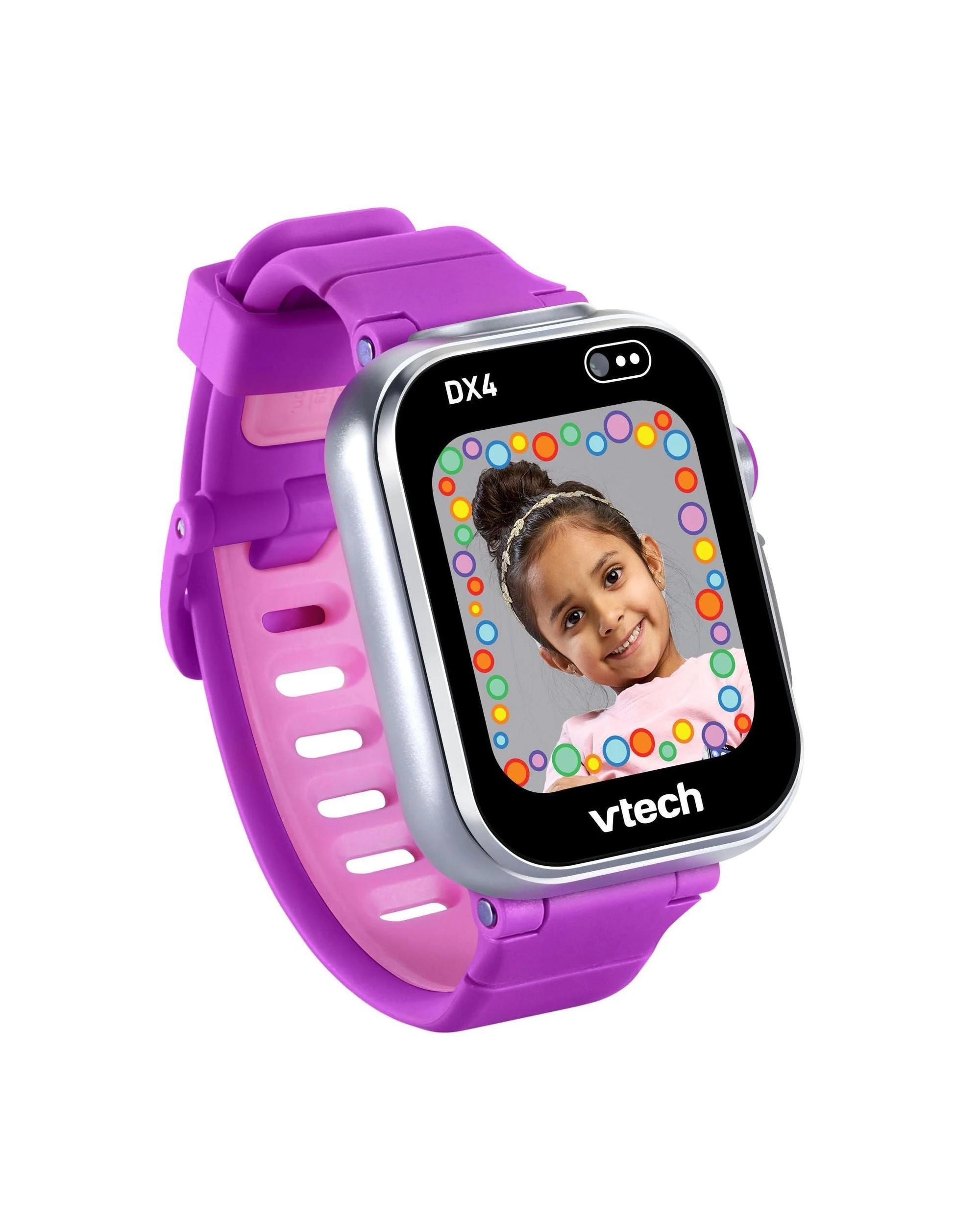 3 VTech KidiZoom Smart Watch DX4 - Purple, 3 of 7