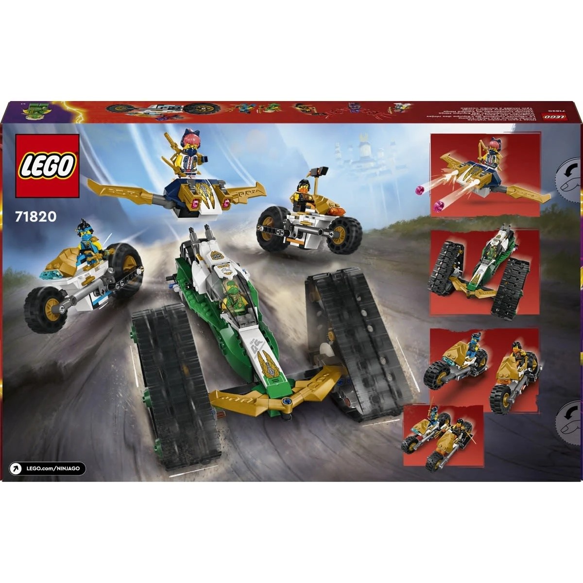 11 LEGO NINJAGO Ninja Team Combo Vehicle 71820, 11 of 11