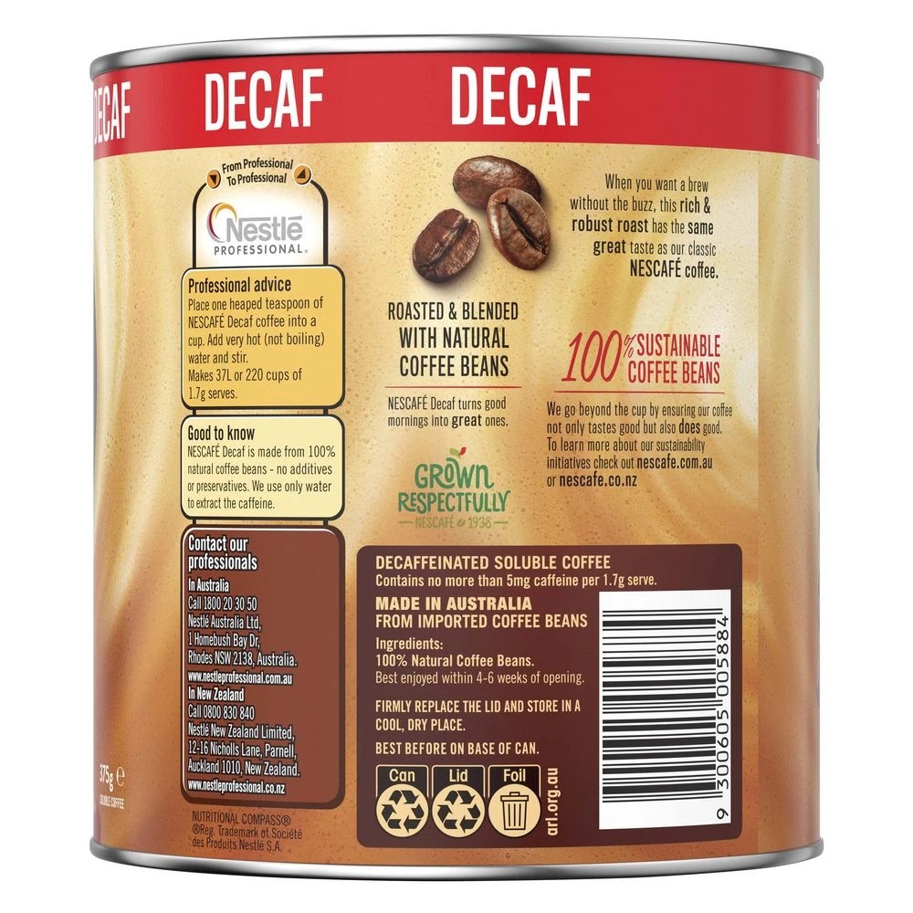 2 Nescafe Decaf Coffee 375g, 2 of 3